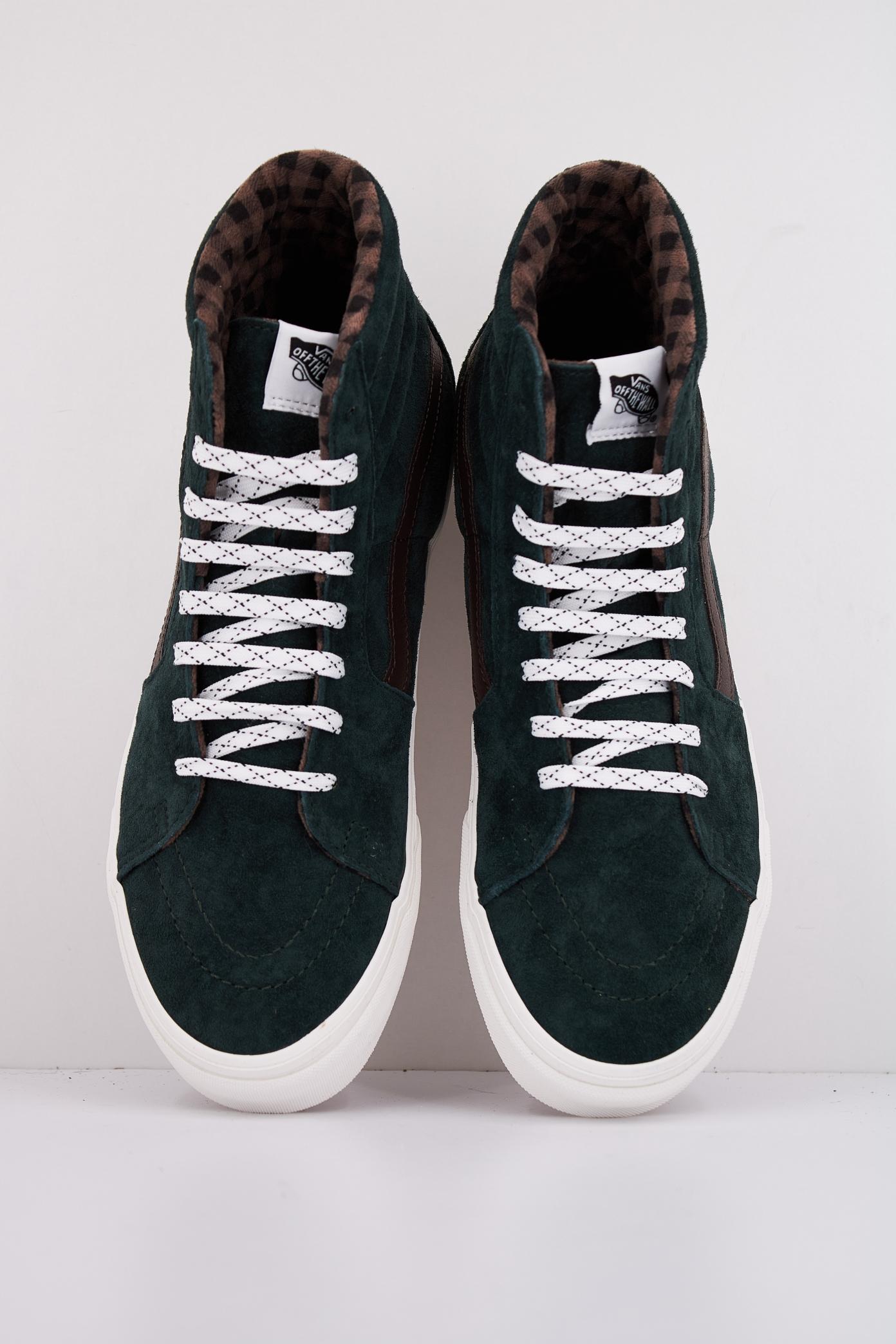 VANS SK-HI en color VERDE  (3)