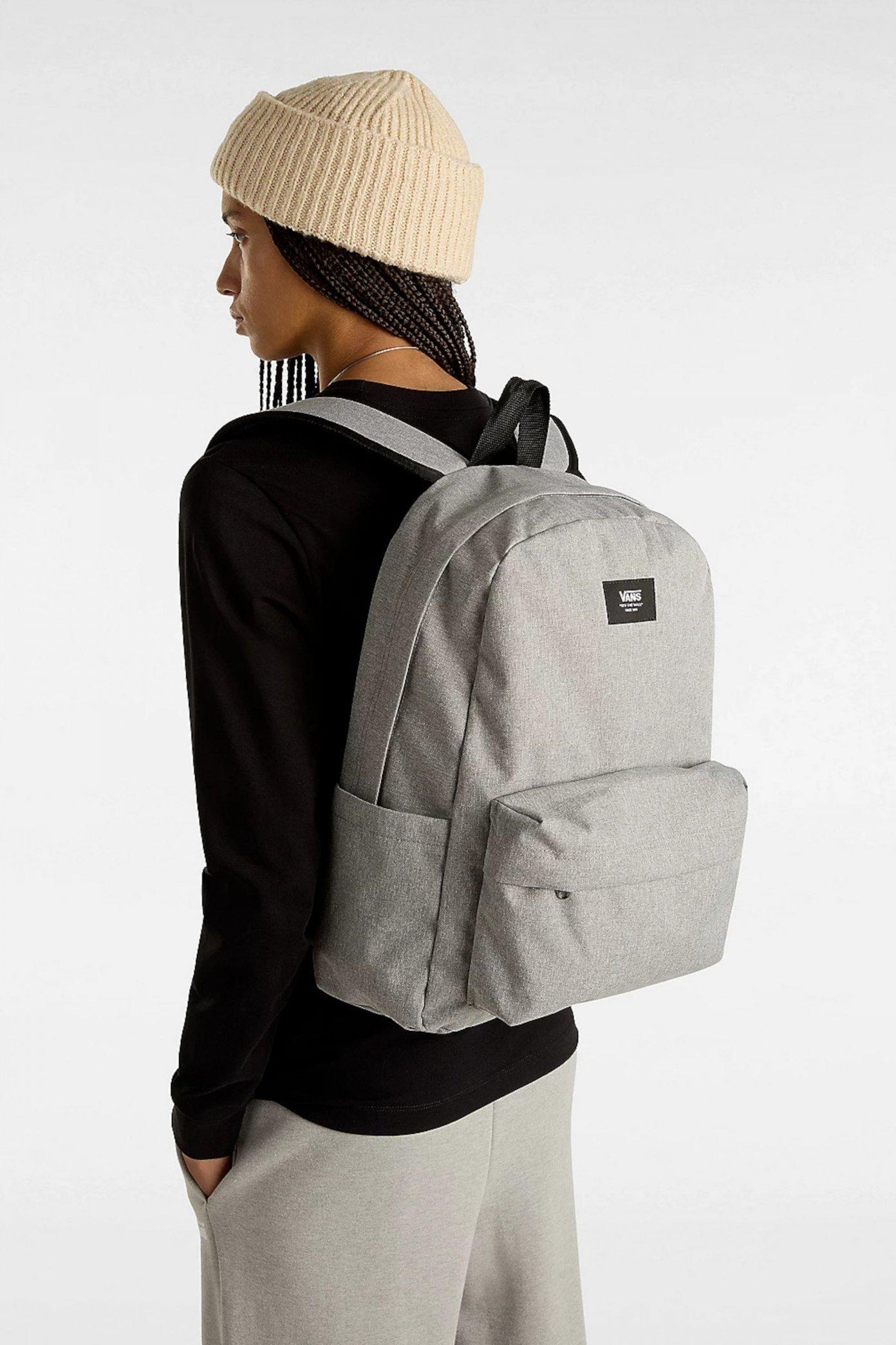 VANS OLS SKOOL BACKPACK en color GRIS  (4)
