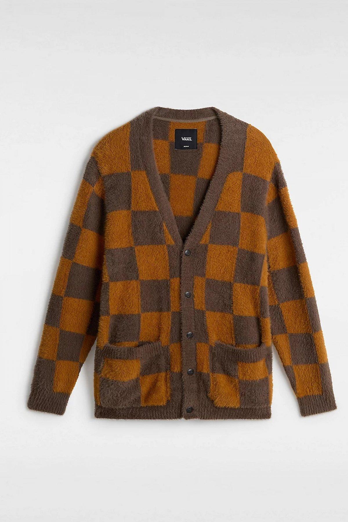 VANS CANFIELD CHECKERBOARD en color MARRON  (2)