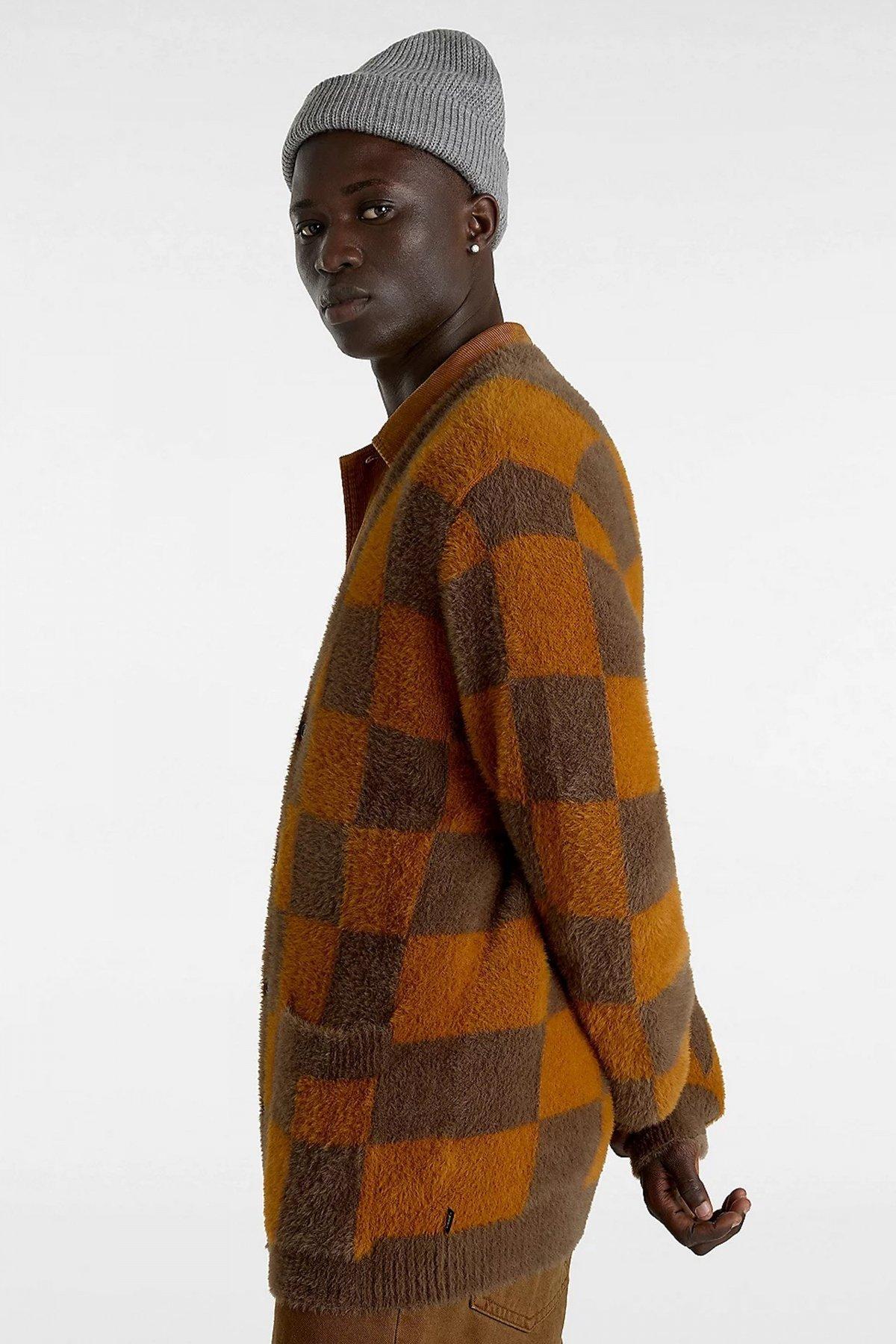 VANS CANFIELD CHECKERBOARD en color MARRON  (4)