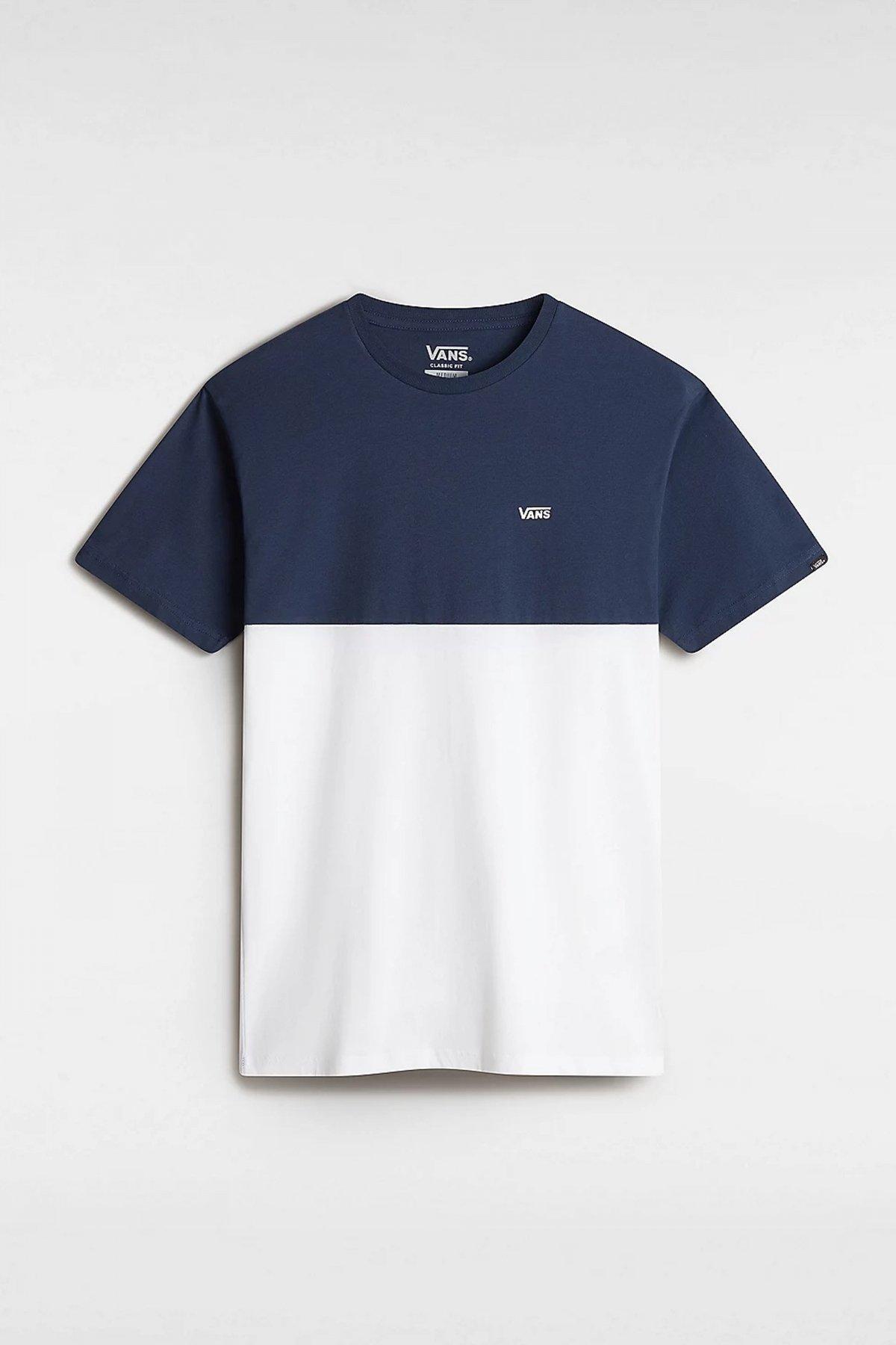 VANS COLORBLOCK TEE en color AZUL  (2)