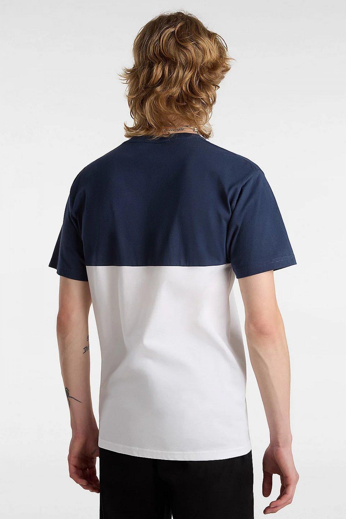 VANS COLORBLOCK TEE en color AZUL  (3)