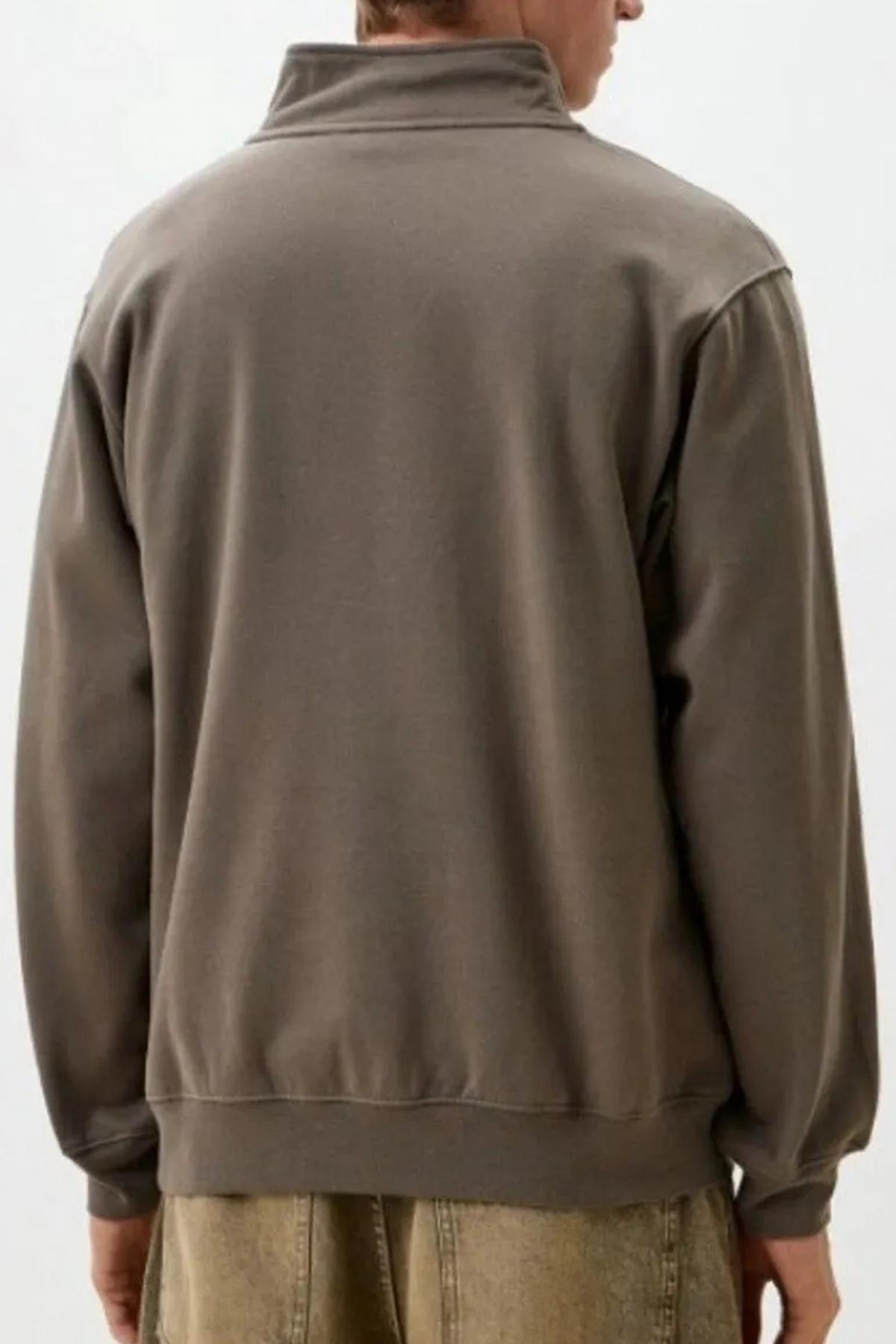 VANS SCRIPTED LOOSE FLEECE en color MARRON  (3)