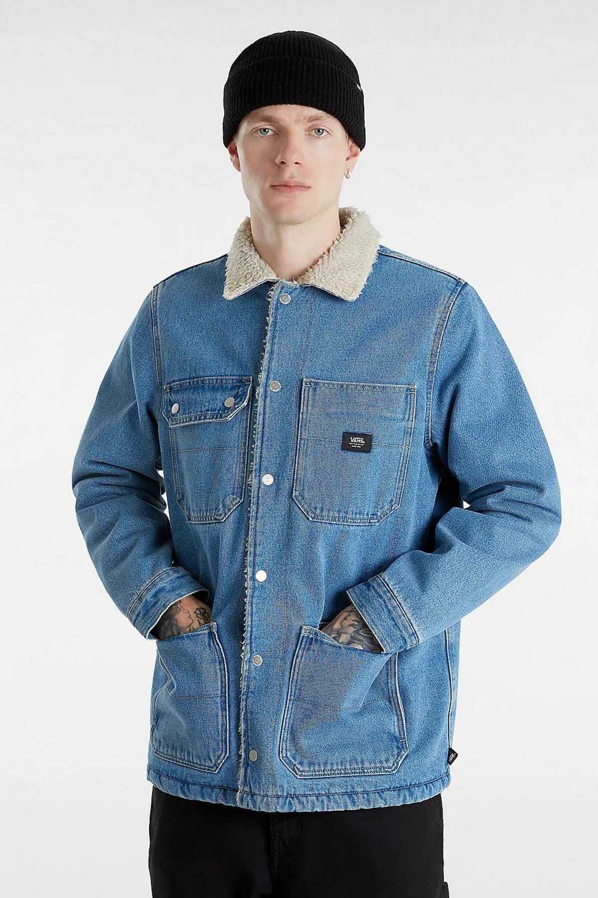 VANS DRILL CHORE DENIM SHER en color AZUL  (1)