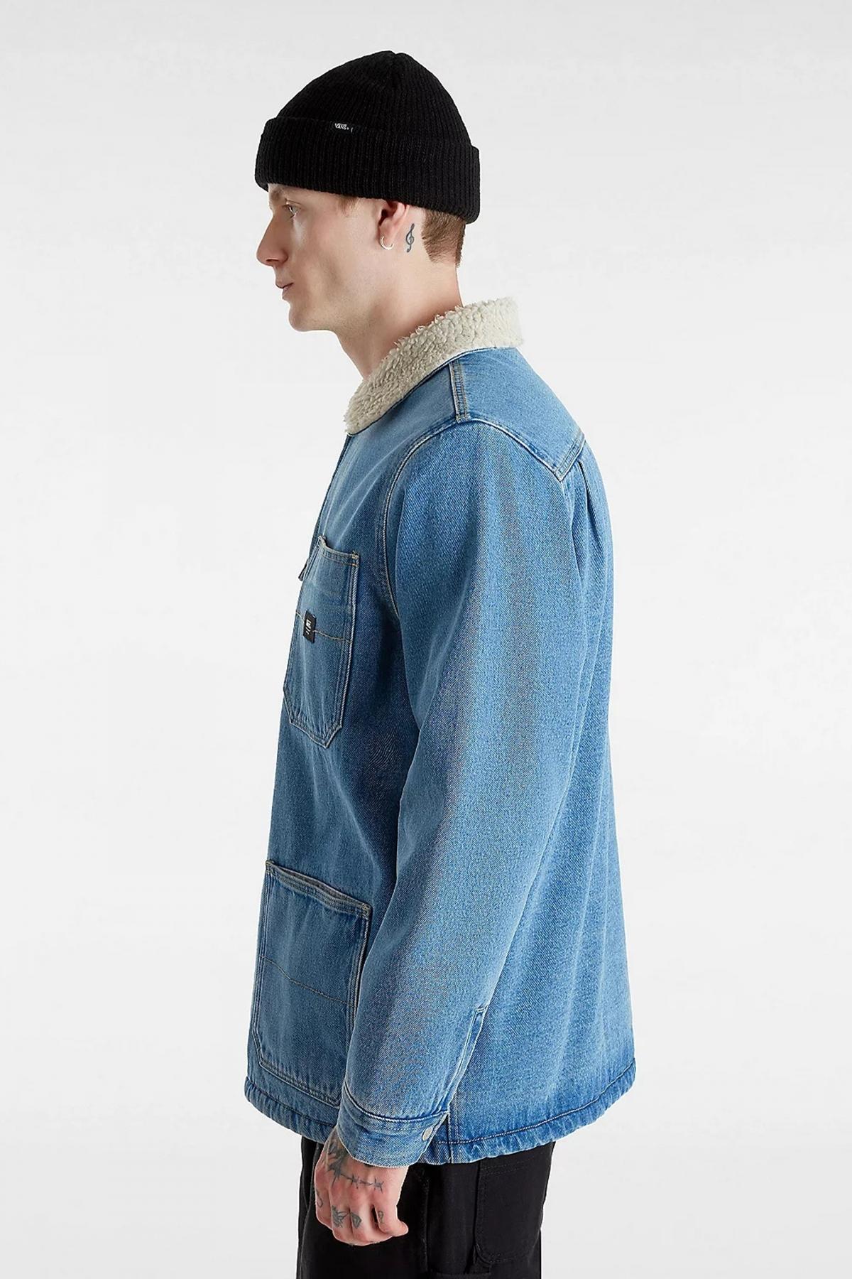 VANS DRILL CHORE DENIM SHER en color AZUL  (4)
