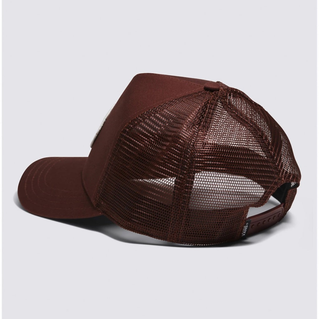 VANS SPRAY ON TRUCKER en color BURDEOS  (5)