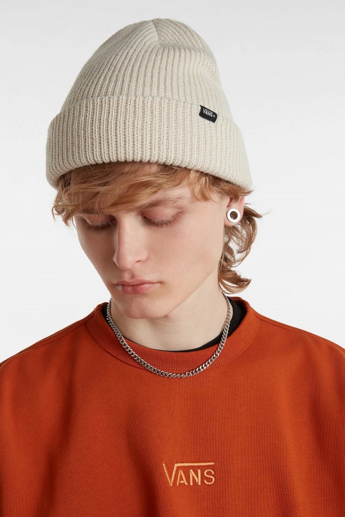 VANS MN CORE BASICS BEANIE en color BLANCO  (3)