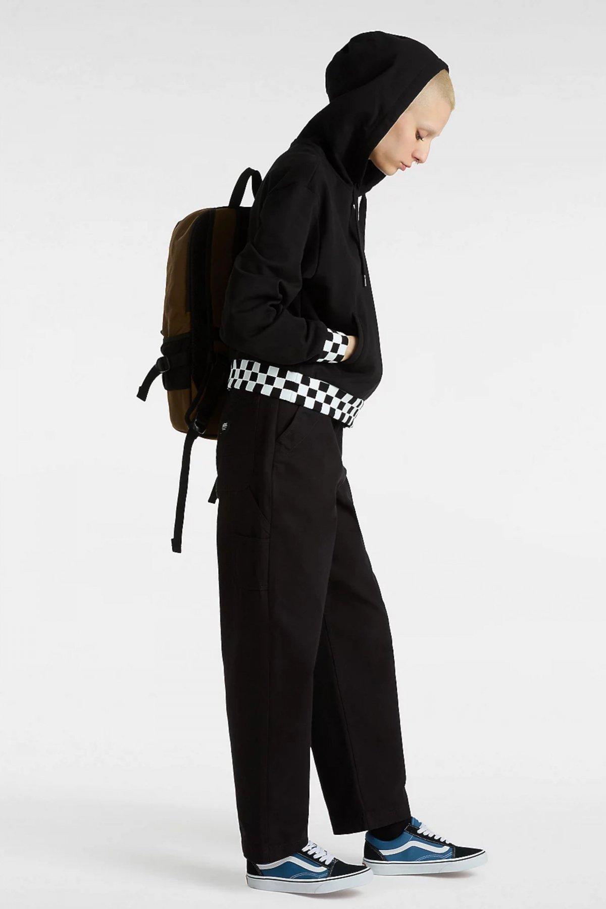 VANS BOOM BOOM CHECK CROP I en color NEGRO  (5)