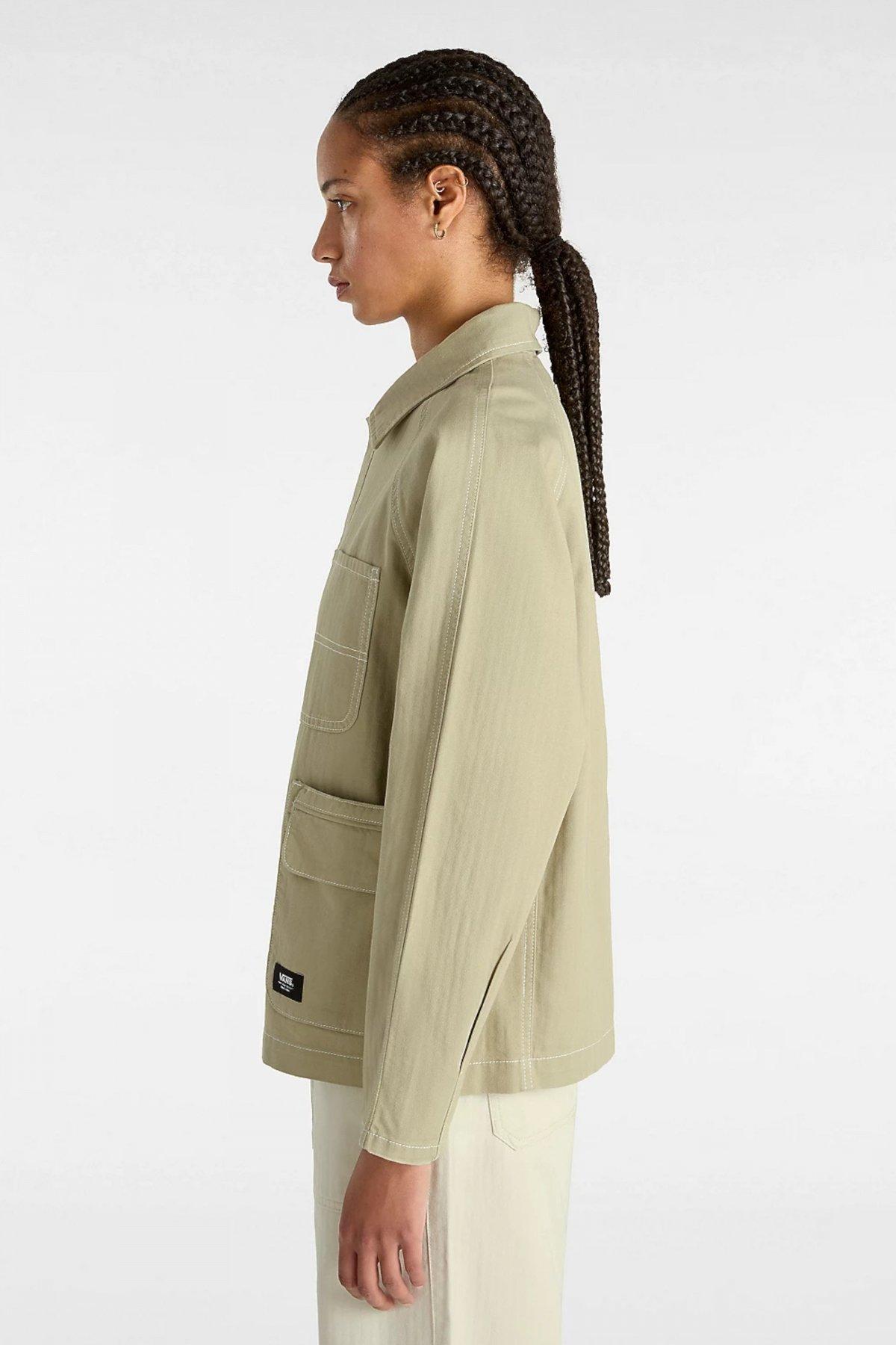 VANS CODEY UTILITY COAT en color VERDE  (4)