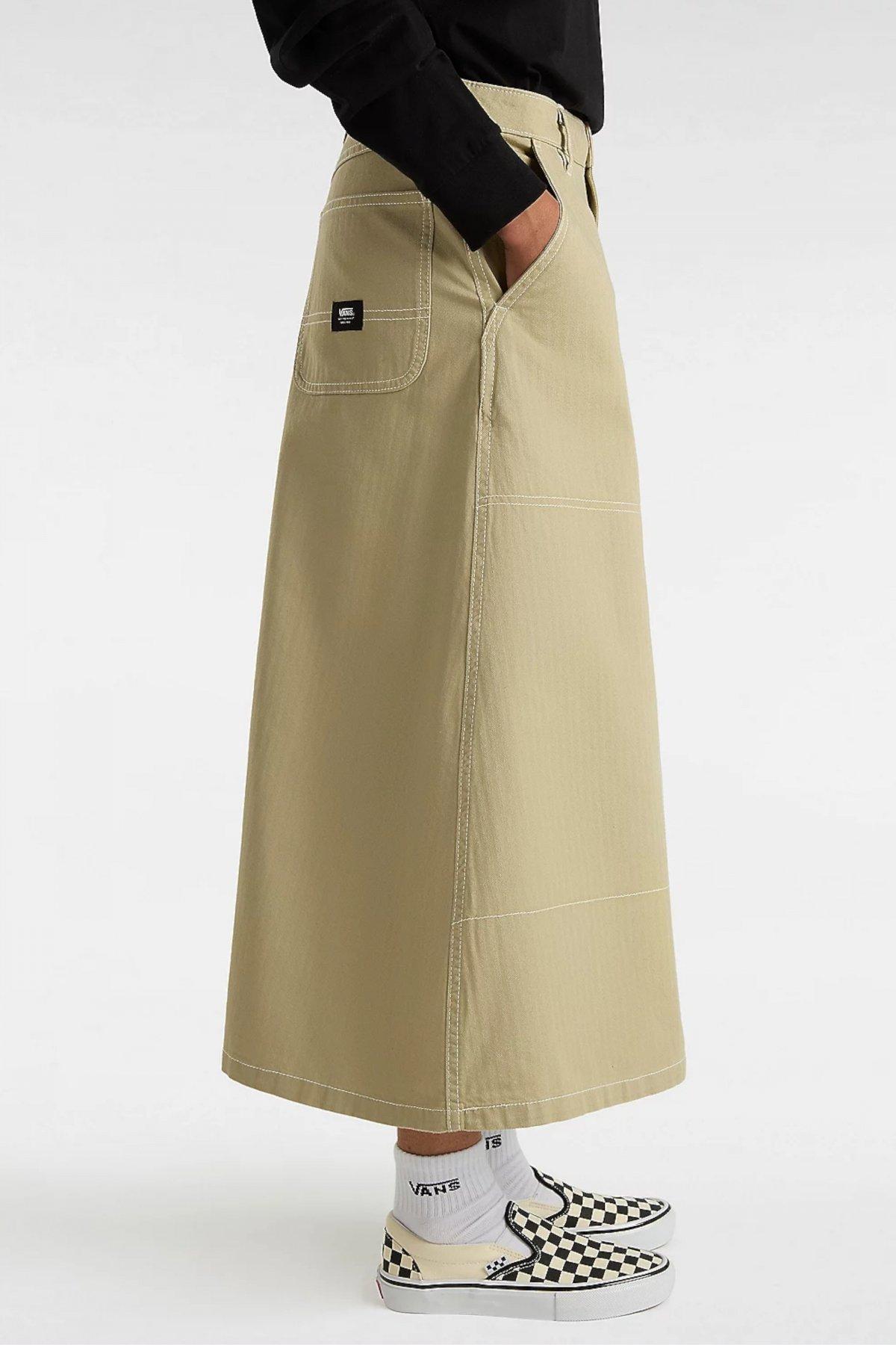 VANS CODEY LONG FLARE UTILI en color VERDE  (3)