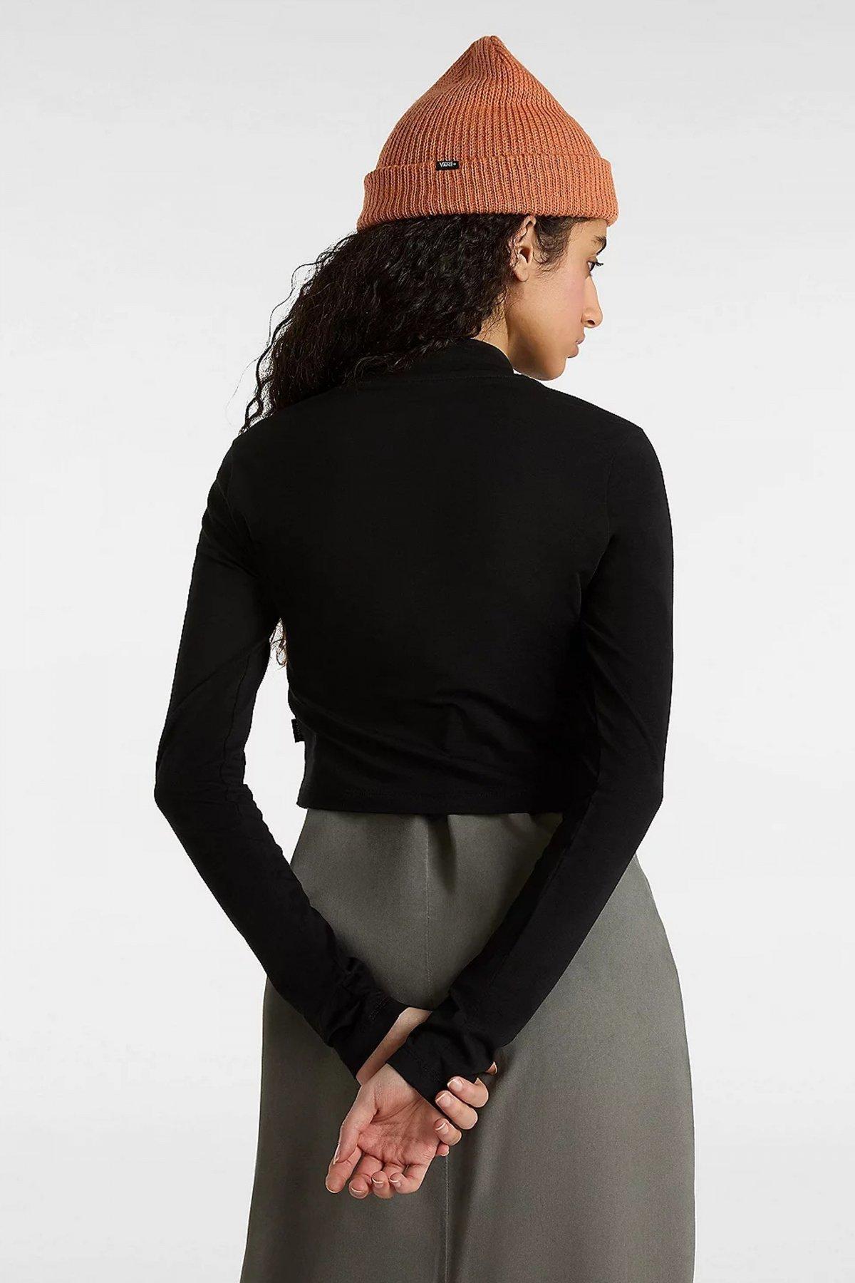 VANS MINI MOCK NECK LS PROG en color NEGRO  (3)
