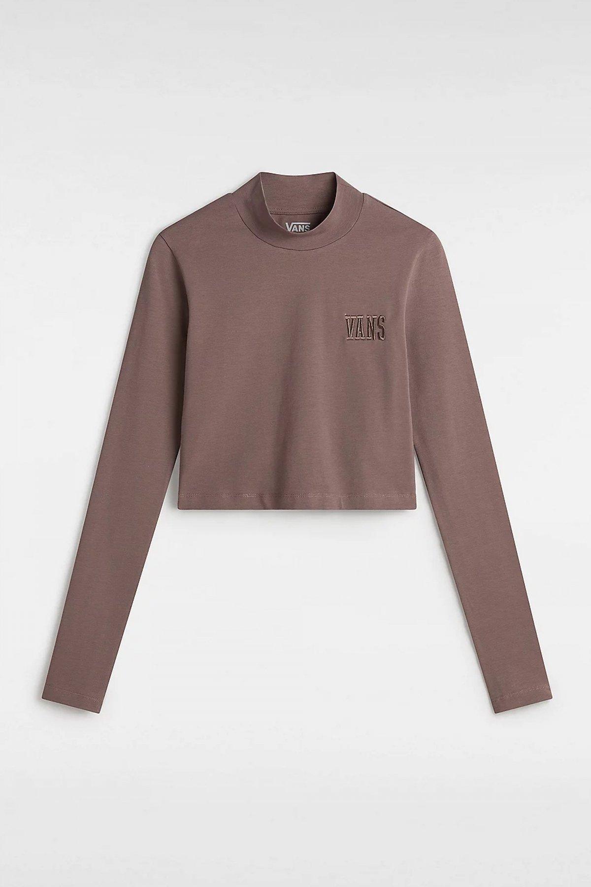 VANS  MINI MOCK NECK LS PROG en color MARRON  (2)