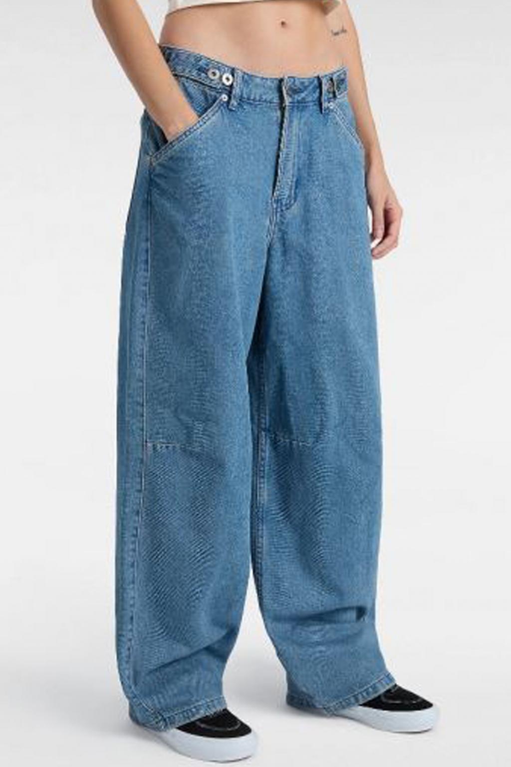 VANS CURBSIDE DENIM PANT en color AZUL  (2)