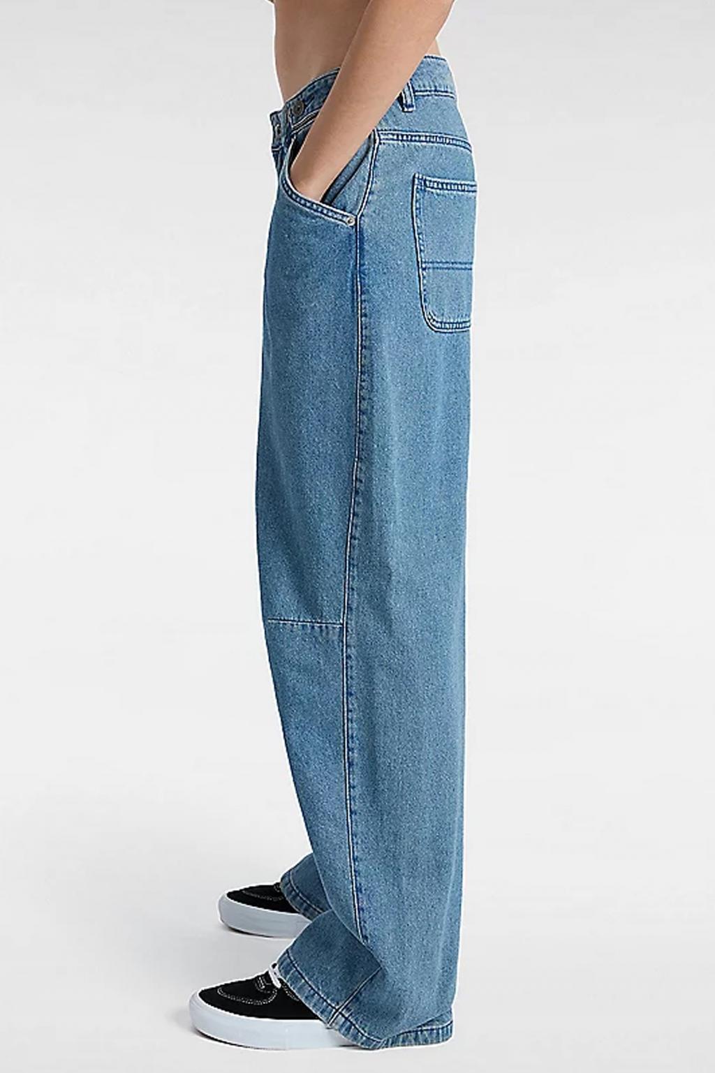 VANS CURBSIDE DENIM PANT en color AZUL  (3)