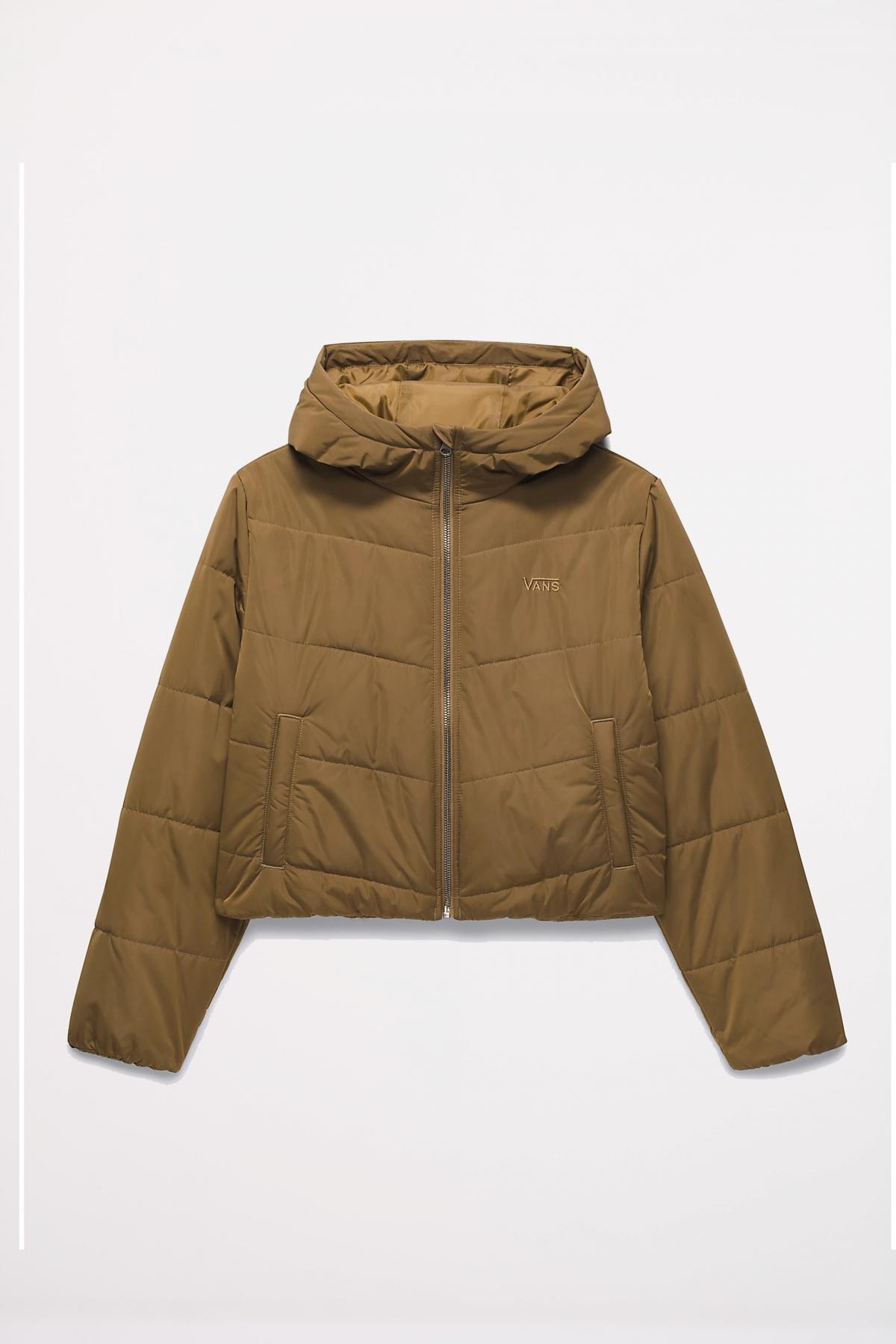 VANS FOUNDRY CROP PUFF en color MARRON CLARO  (2)