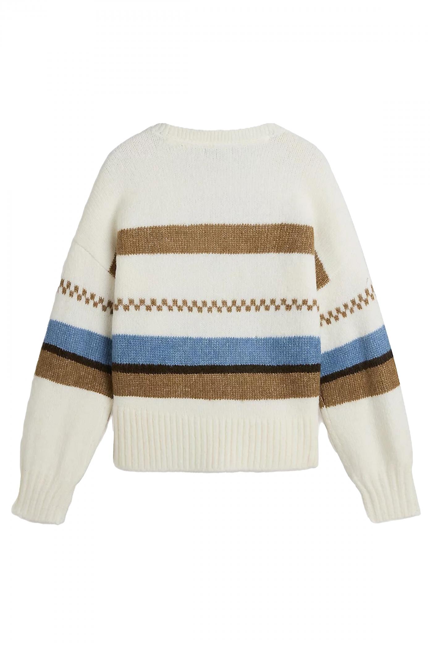 VANS VALERIE STRIPE CARDIGA en color BLANCO  (2)