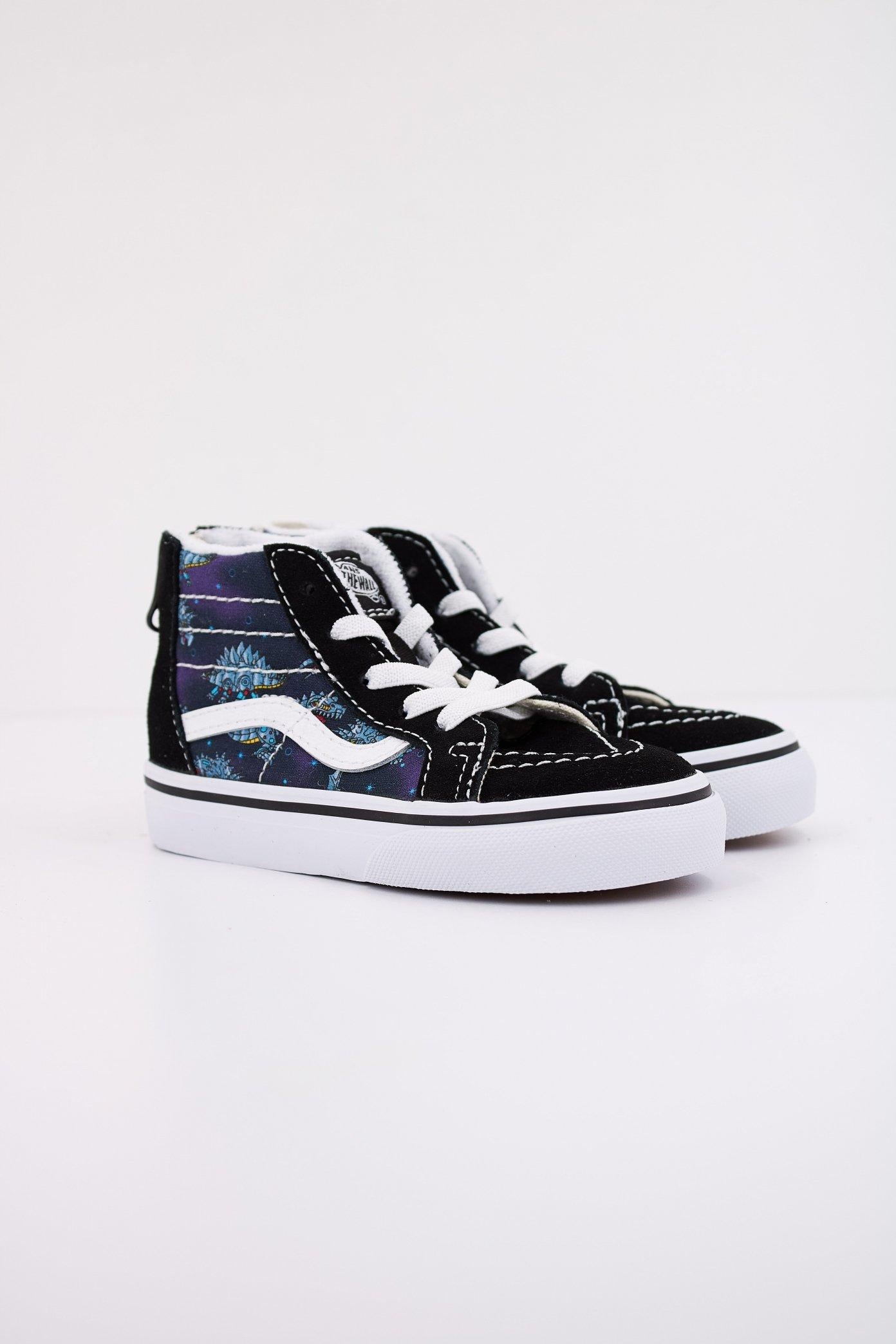 VANS SK-HI ZIP en color NEGRO  (2)