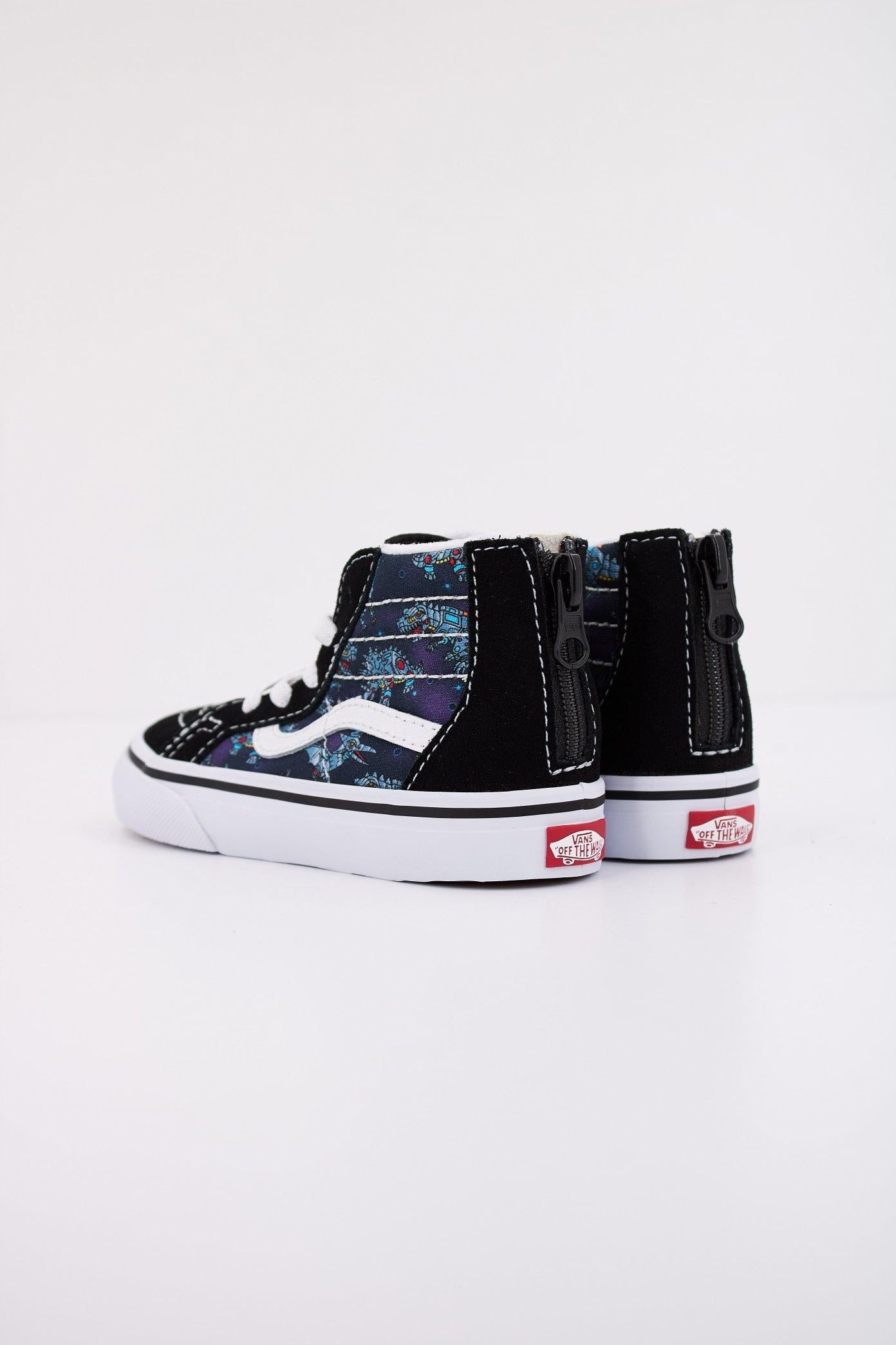 VANS SK-HI ZIP en color NEGRO  (4)