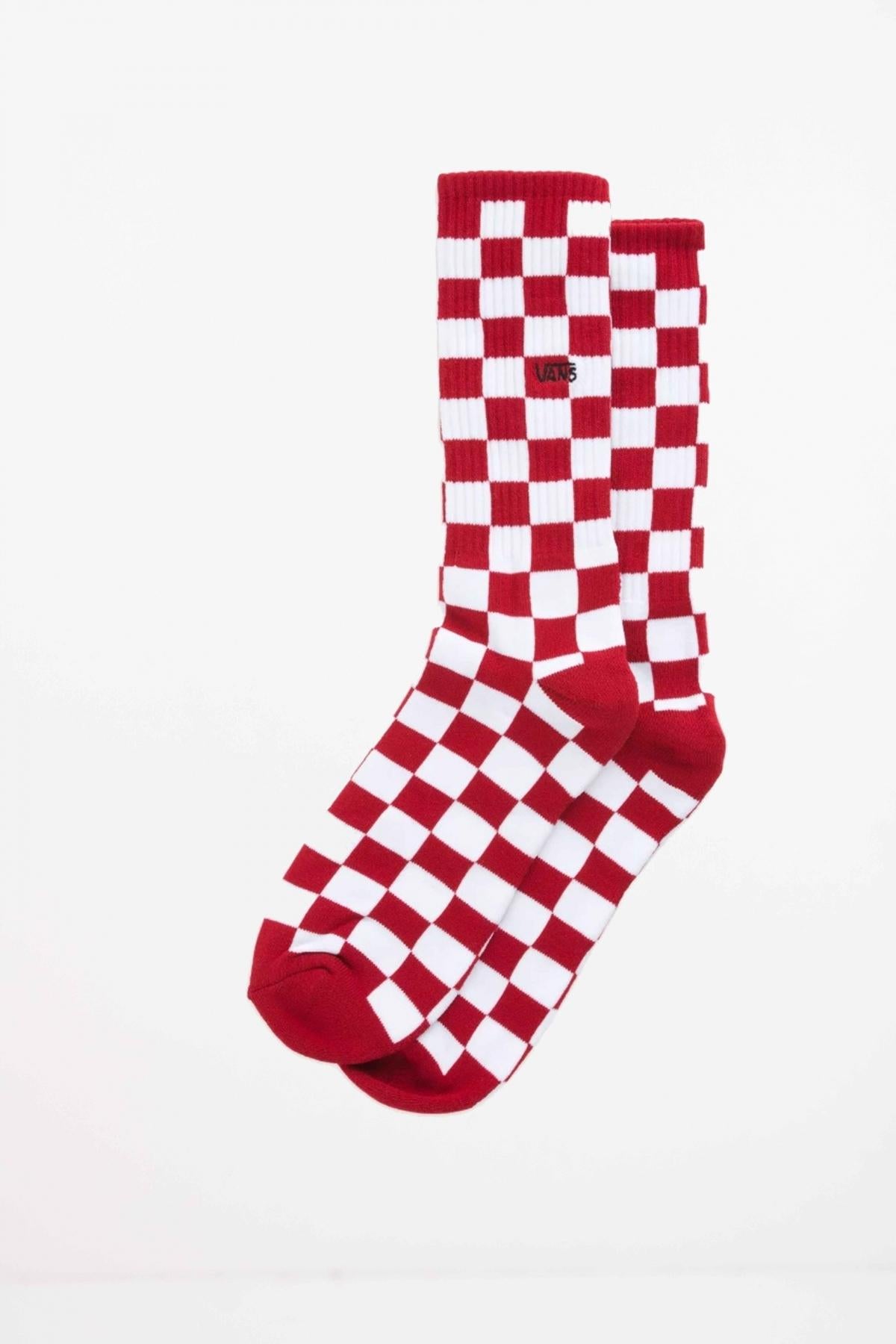 VANS CHECKERBOARD CREW I en color ROJO  (1)
