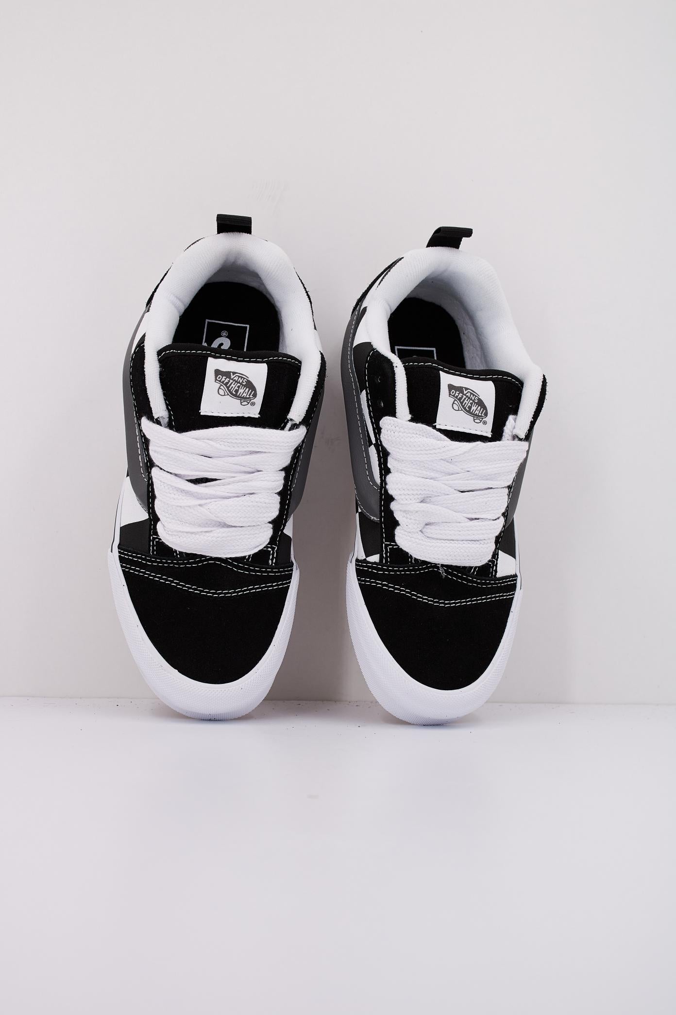 VANS KNU SKOOL MEGA CHECK en color NEGRO  (3)