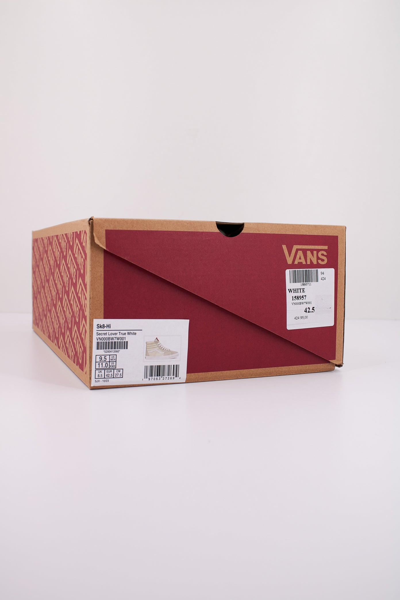 VANS SK-HI en color BLANCO  (6)
