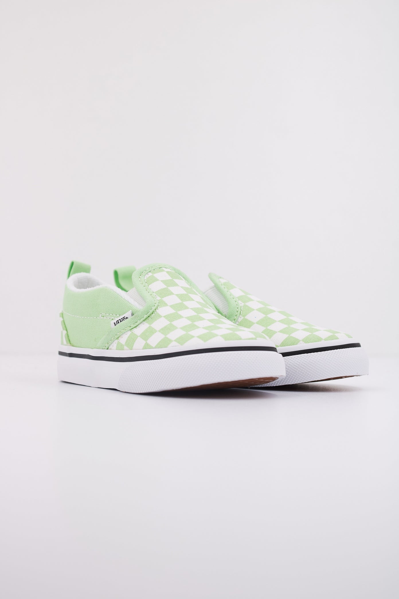 VANS SLIP ON en color VERDE  (2)