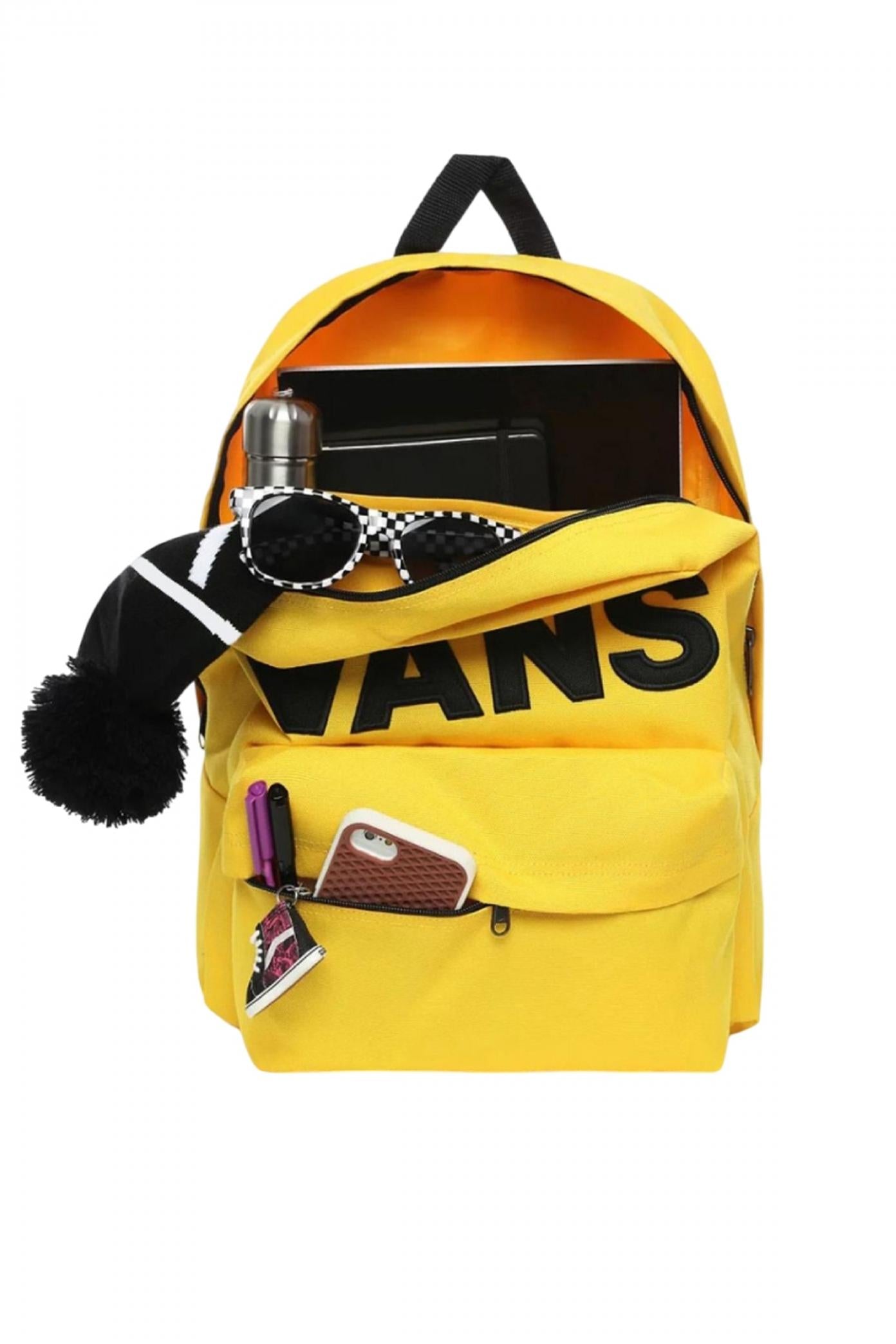VANS OLD SKOOL DROP V BACKP en color AMARILLO  (5)