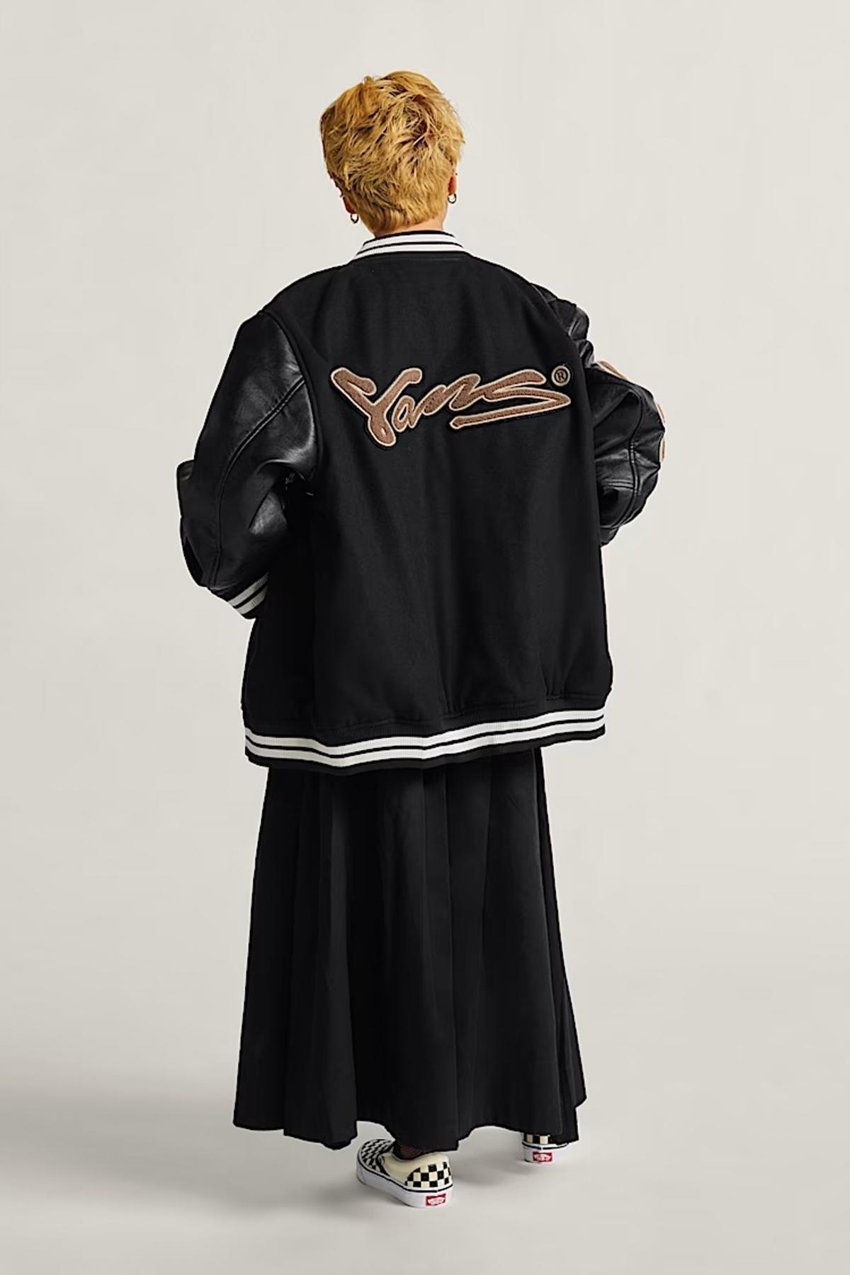 VANS FRANCESCA FULL SKIRT en color NEGRO  (3)