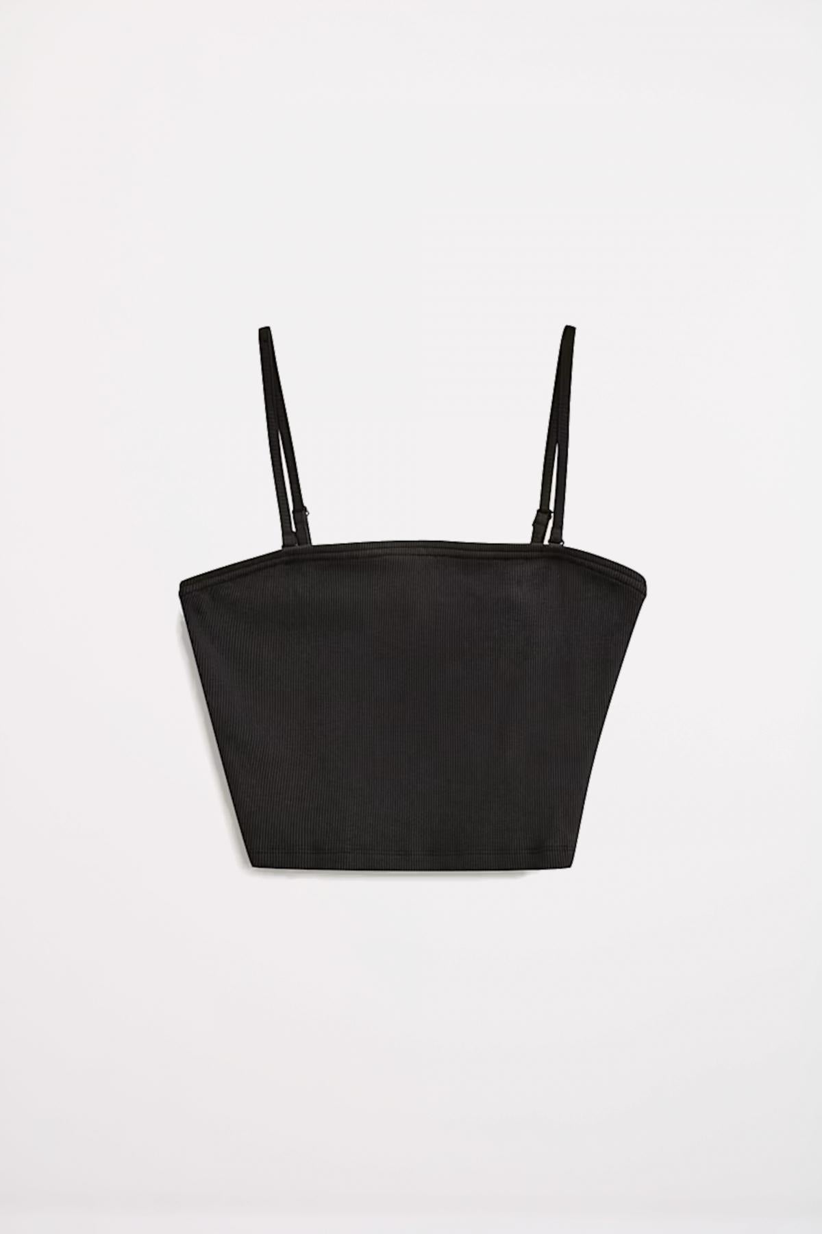 VANS DREW RIB TUBE TOP en color NEGRO  (2)