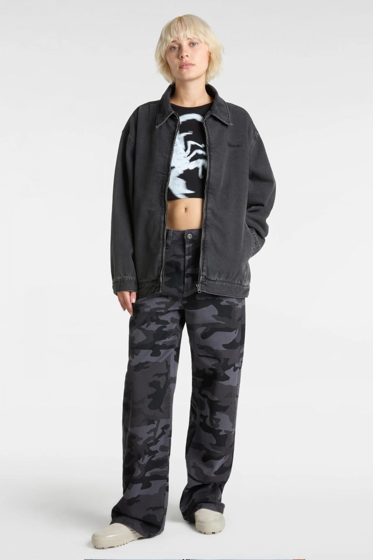 VANS VENOM FITTED CROP TANK en color NEGRO  (4)