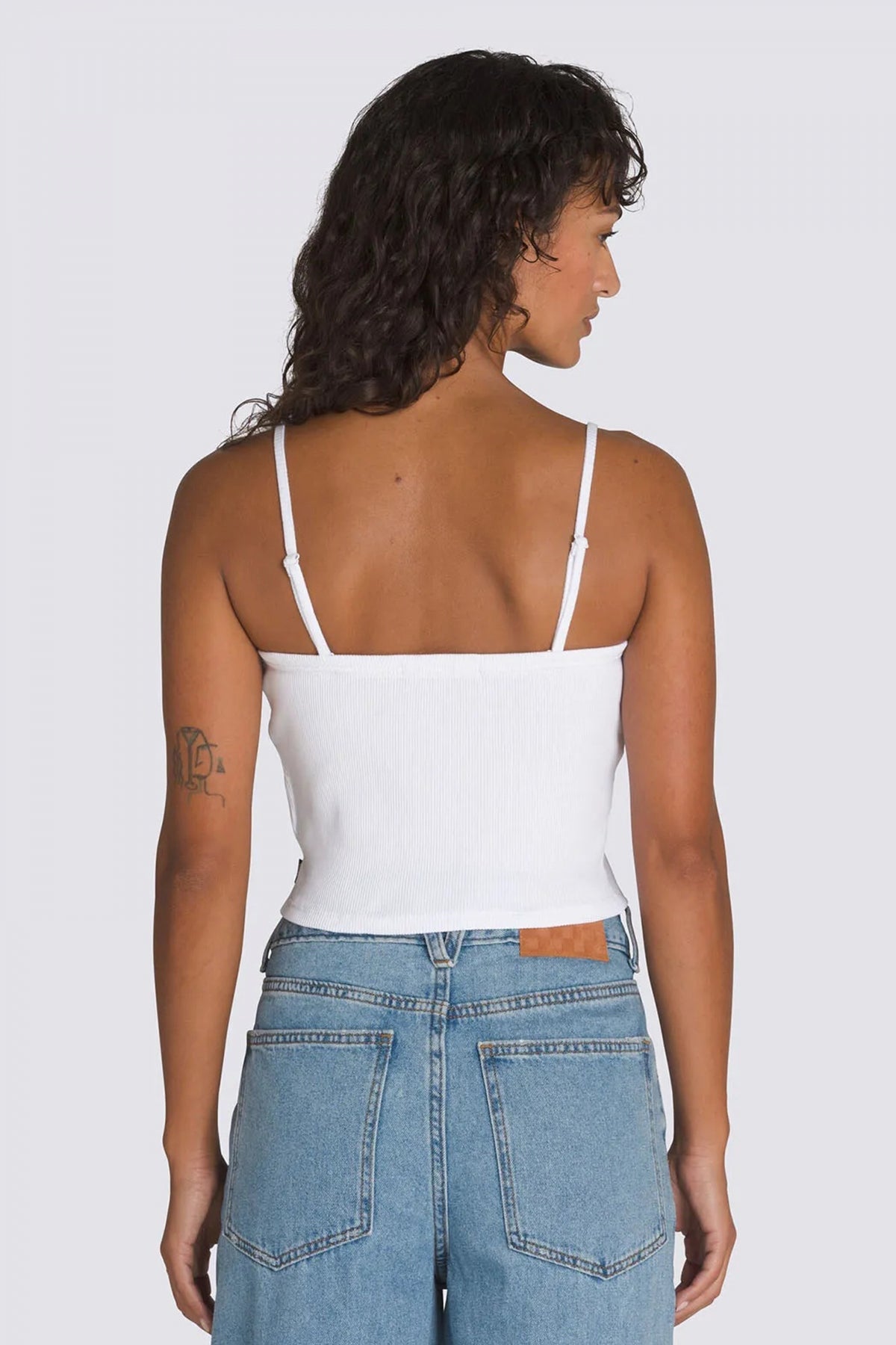 VANS DREW RIB TUBE TOP en color BLANCO  (3)