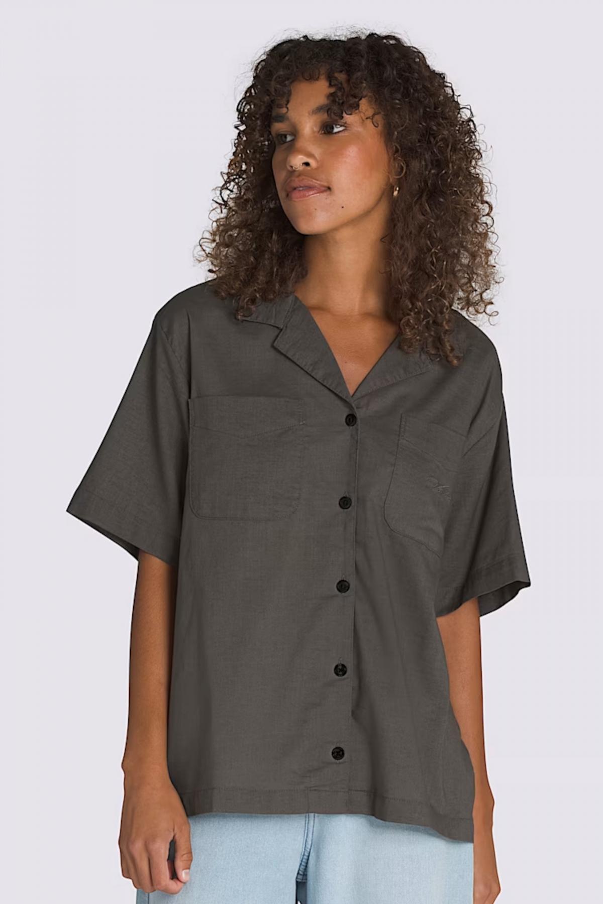 VANS CASSIDY CAMP SHIRT en color GRIS  (1)