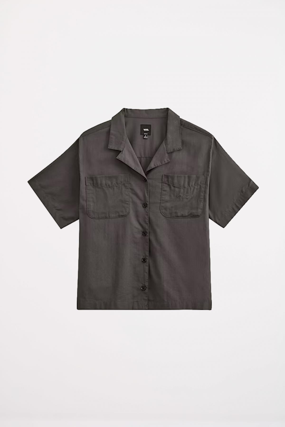 VANS CASSIDY CAMP SHIRT en color GRIS  (2)