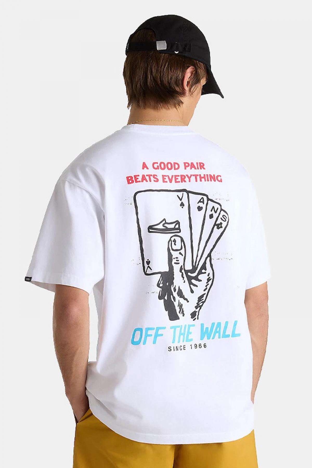 VANS A GOOD PAIR LOOSE SS en color BLANCO  (2)