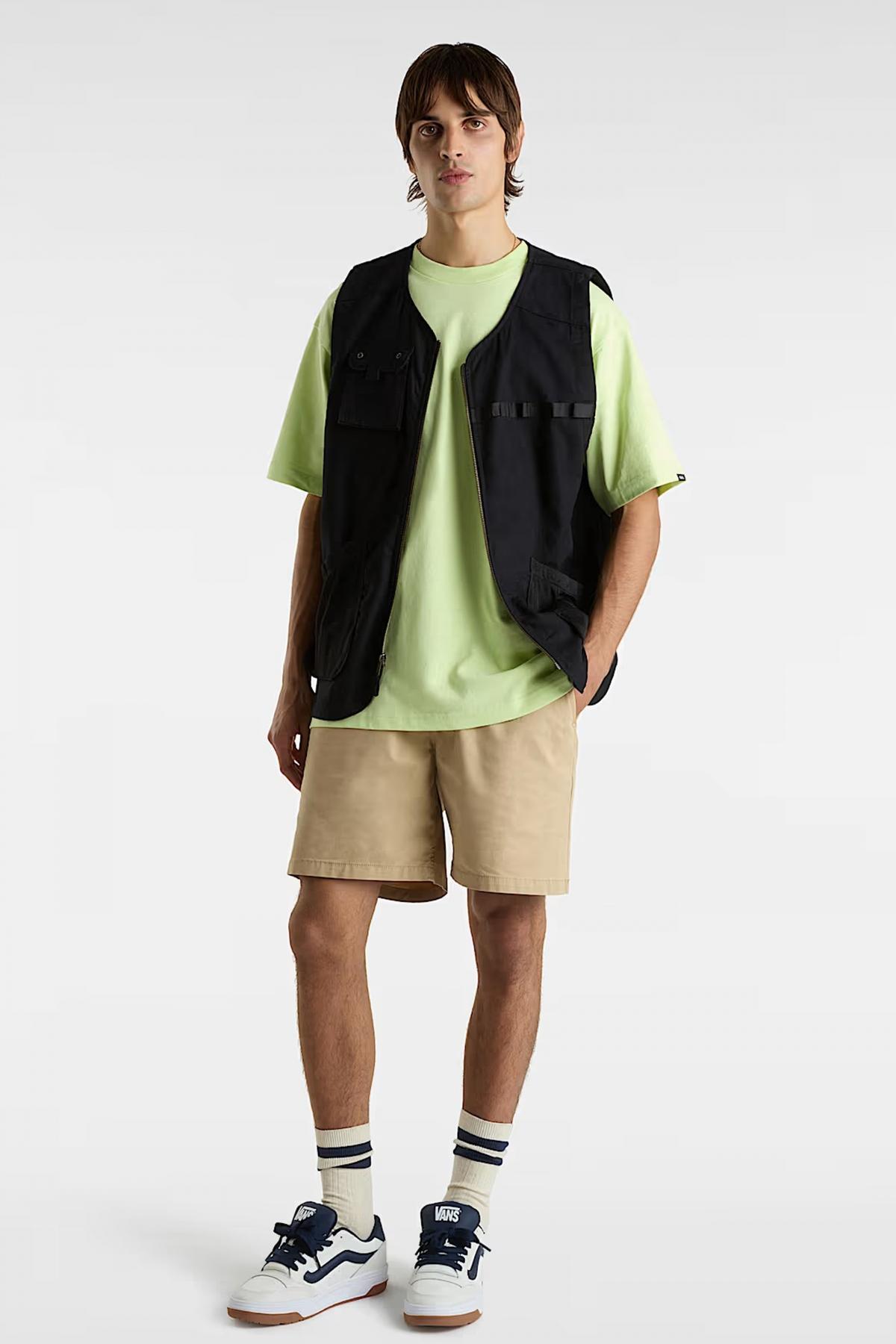 VANS SKULL LA SHAKA LOOSE S en color VERDE  (4)