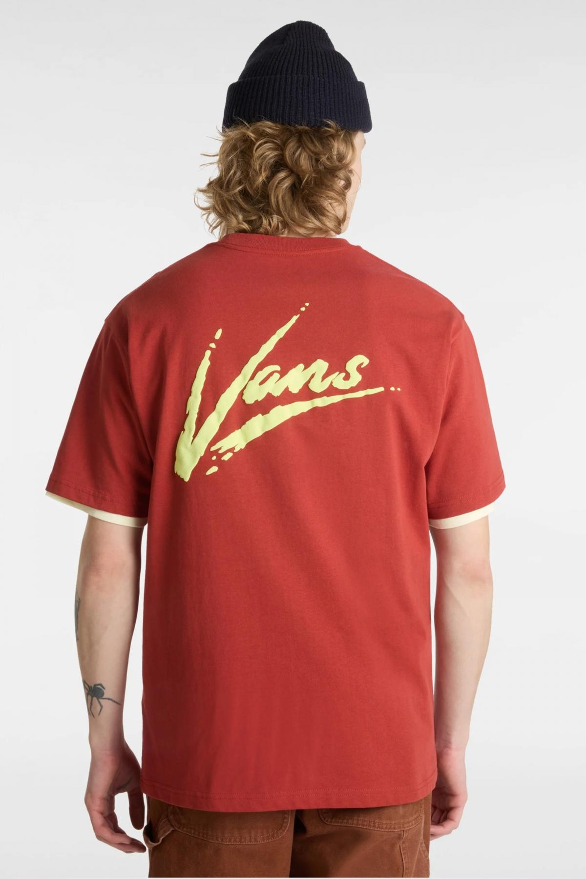 VANS DETTORI LOOSE SS en color BURDEOS  (2)