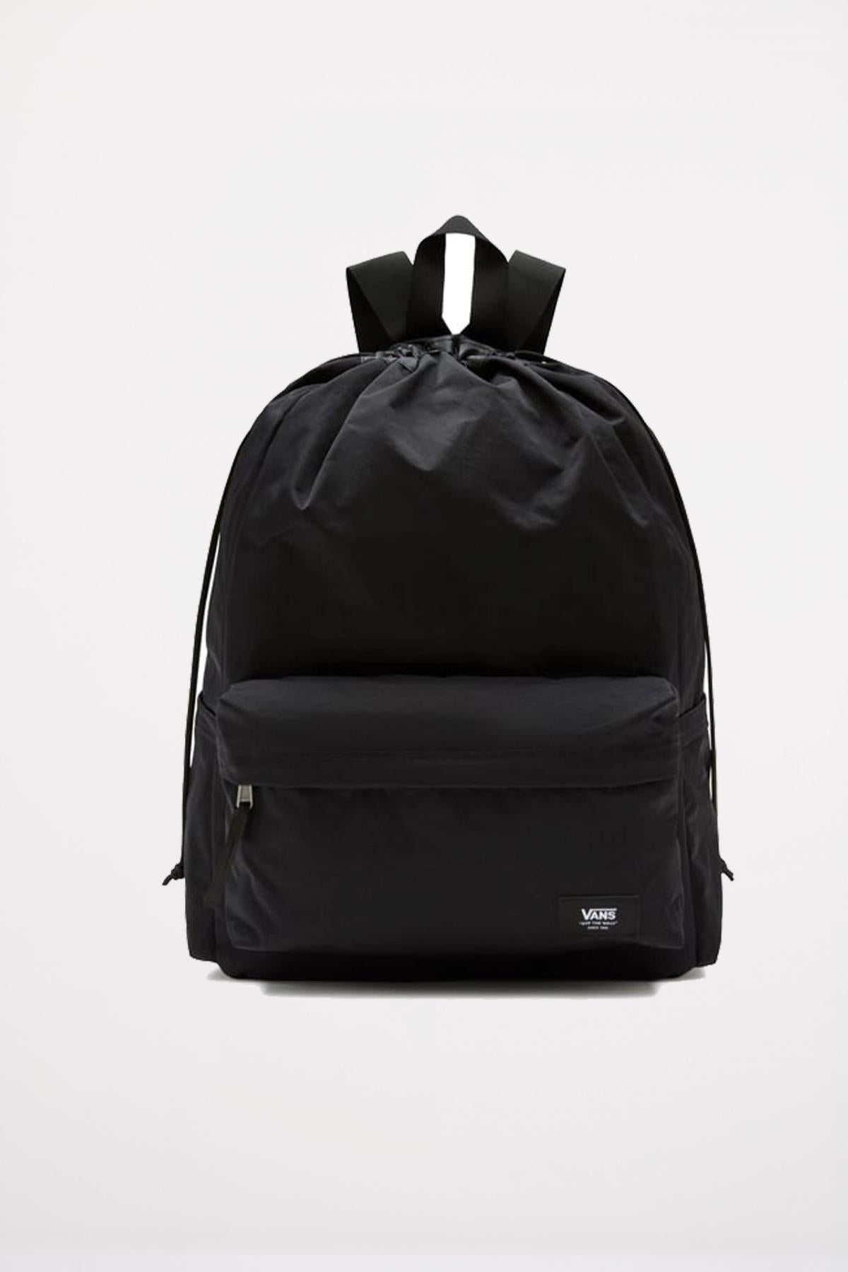 VANS OLD SKOOL CINCH BACKPACK en color NEGRO  (1)