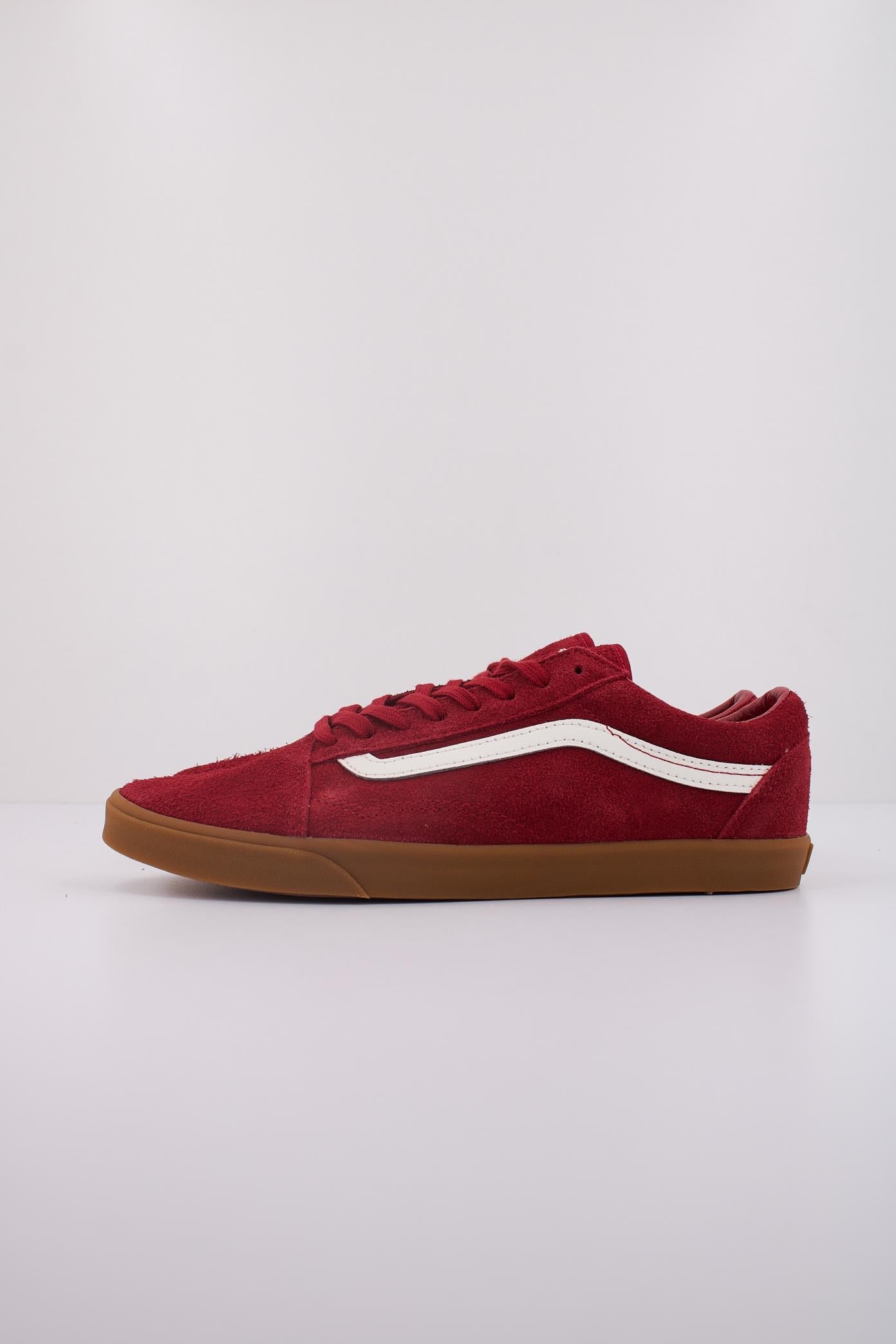 VANS OLD SKOOL LOWPRO en color ROJO  (1)