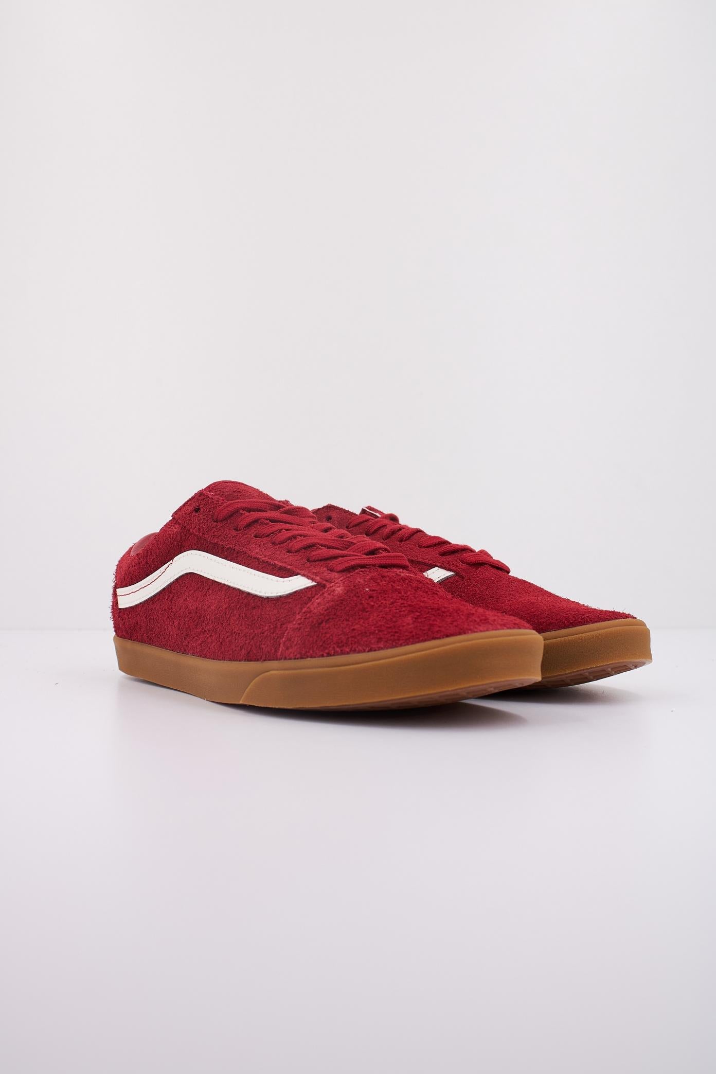 VANS OLD SKOOL LOWPRO en color ROJO  (2)