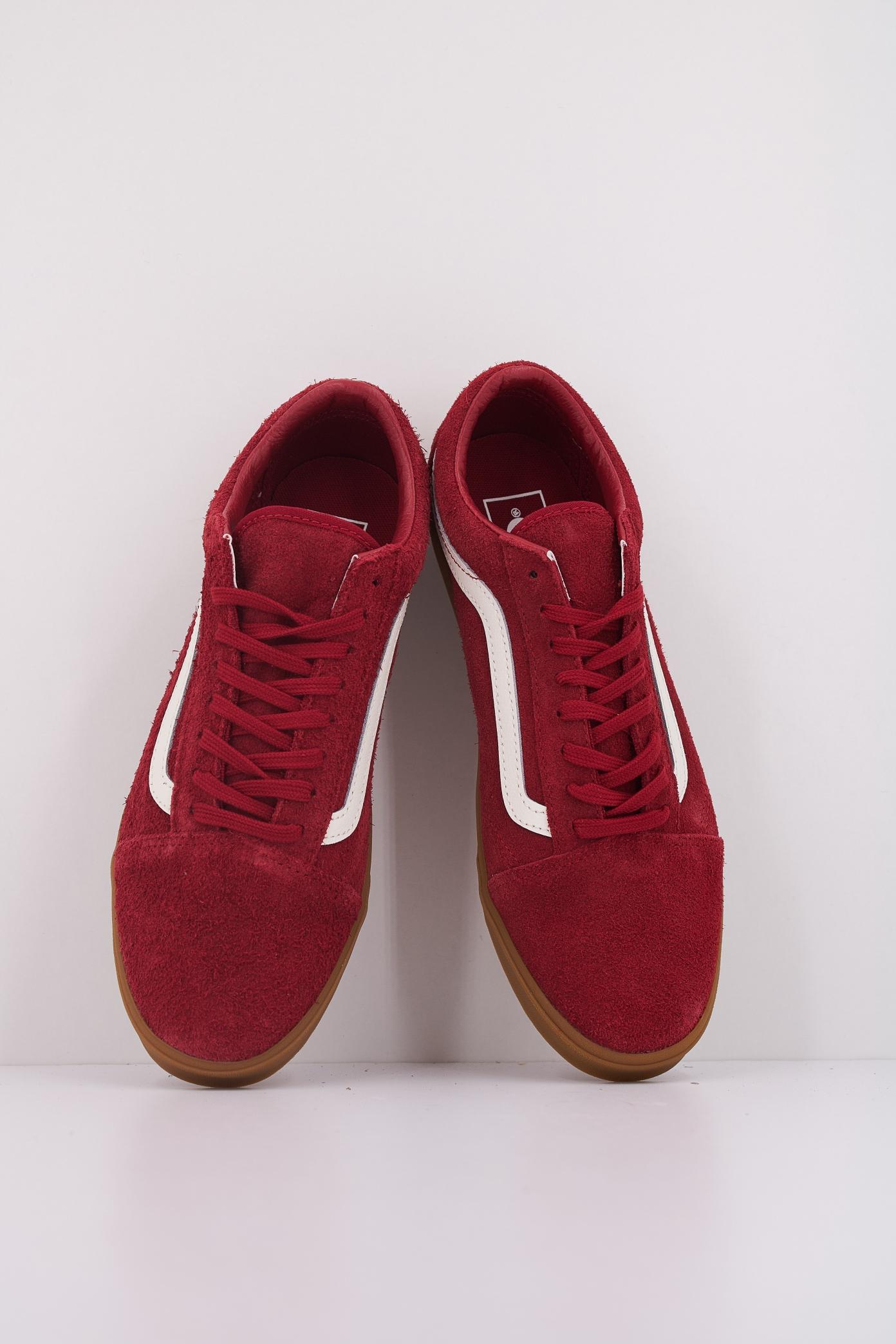 VANS OLD SKOOL LOWPRO en color ROJO  (3)