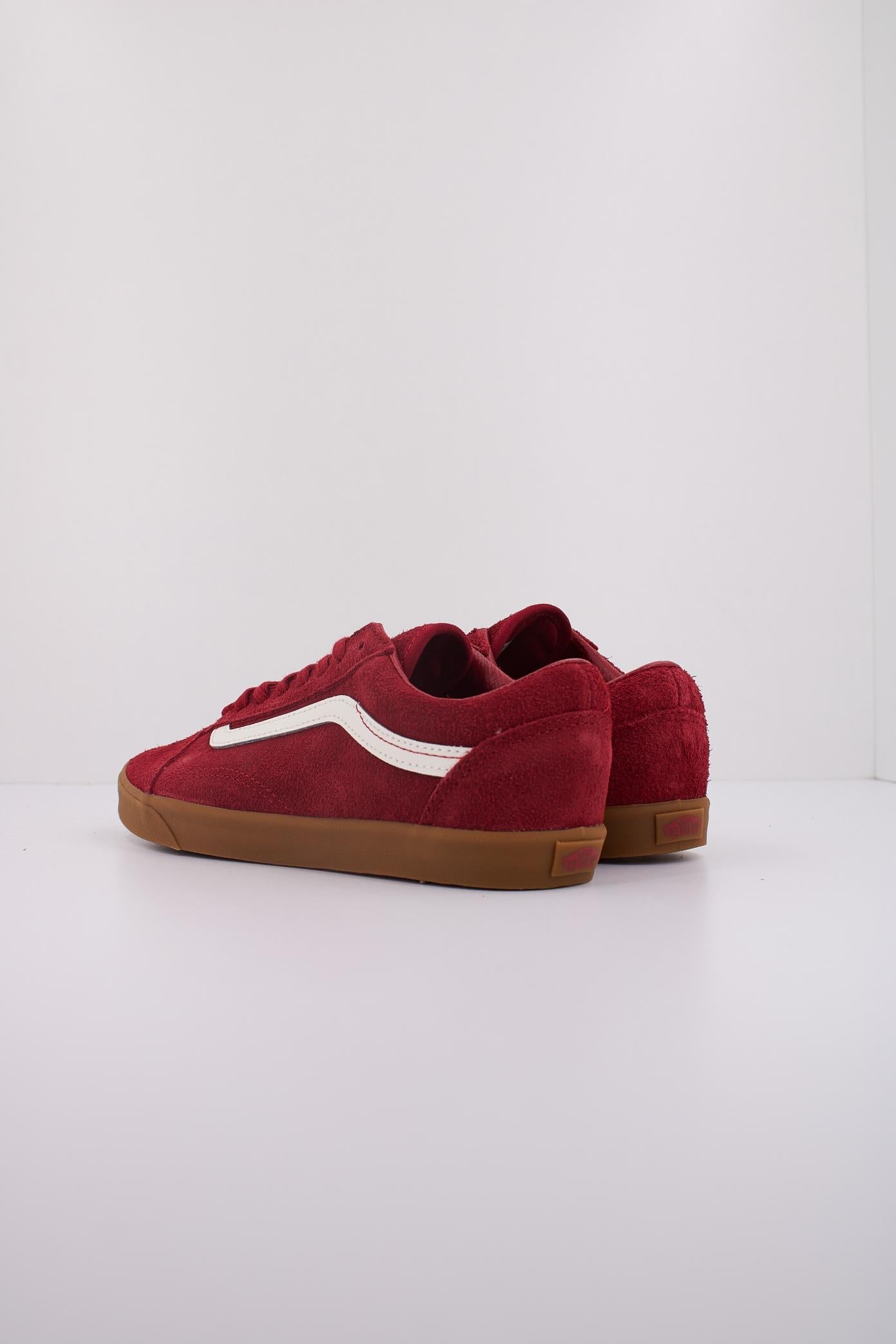 VANS OLD SKOOL LOWPRO en color ROJO  (4)