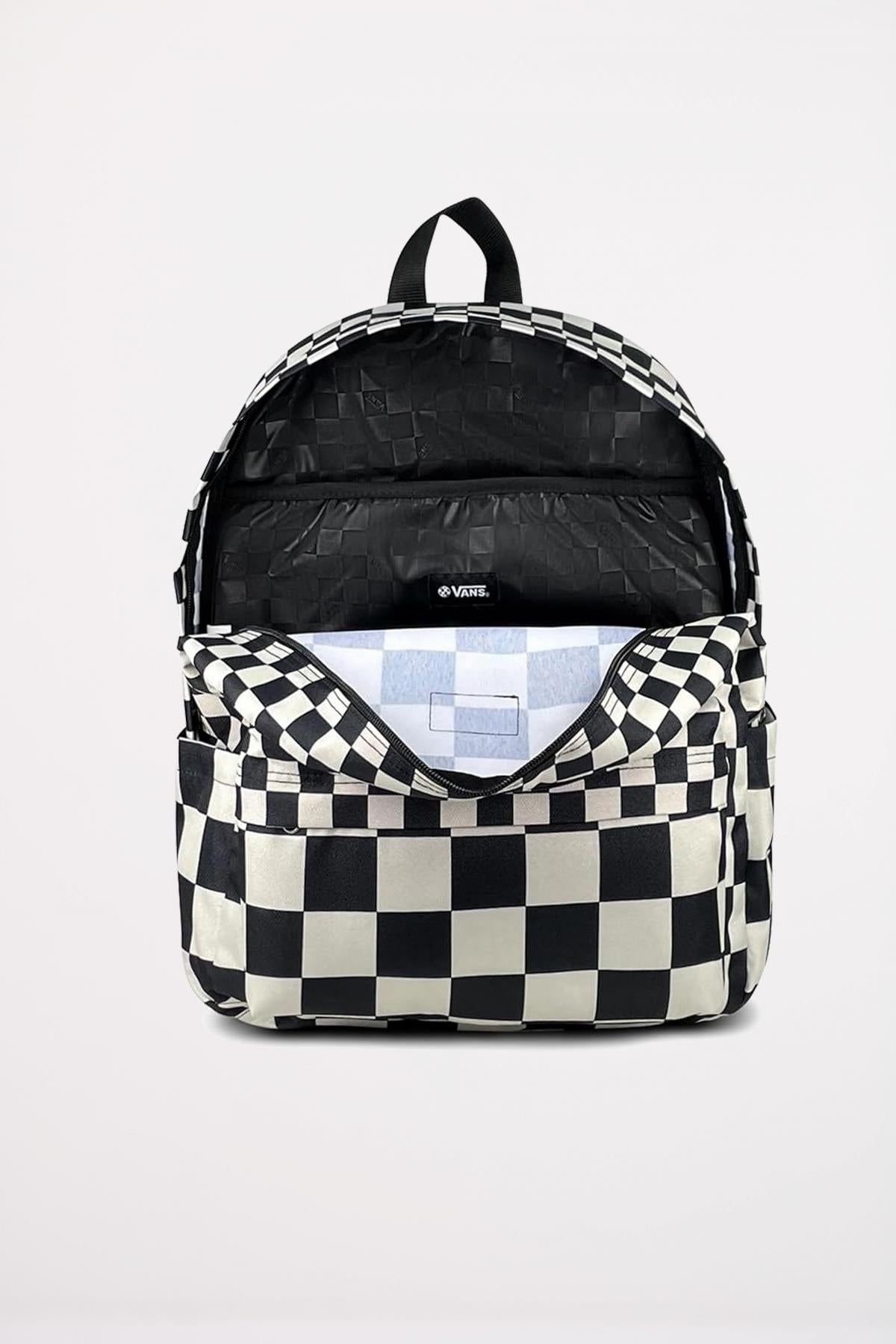 VANS OLD SKOOL CHECK BACKPA en color NEGRO  (3)