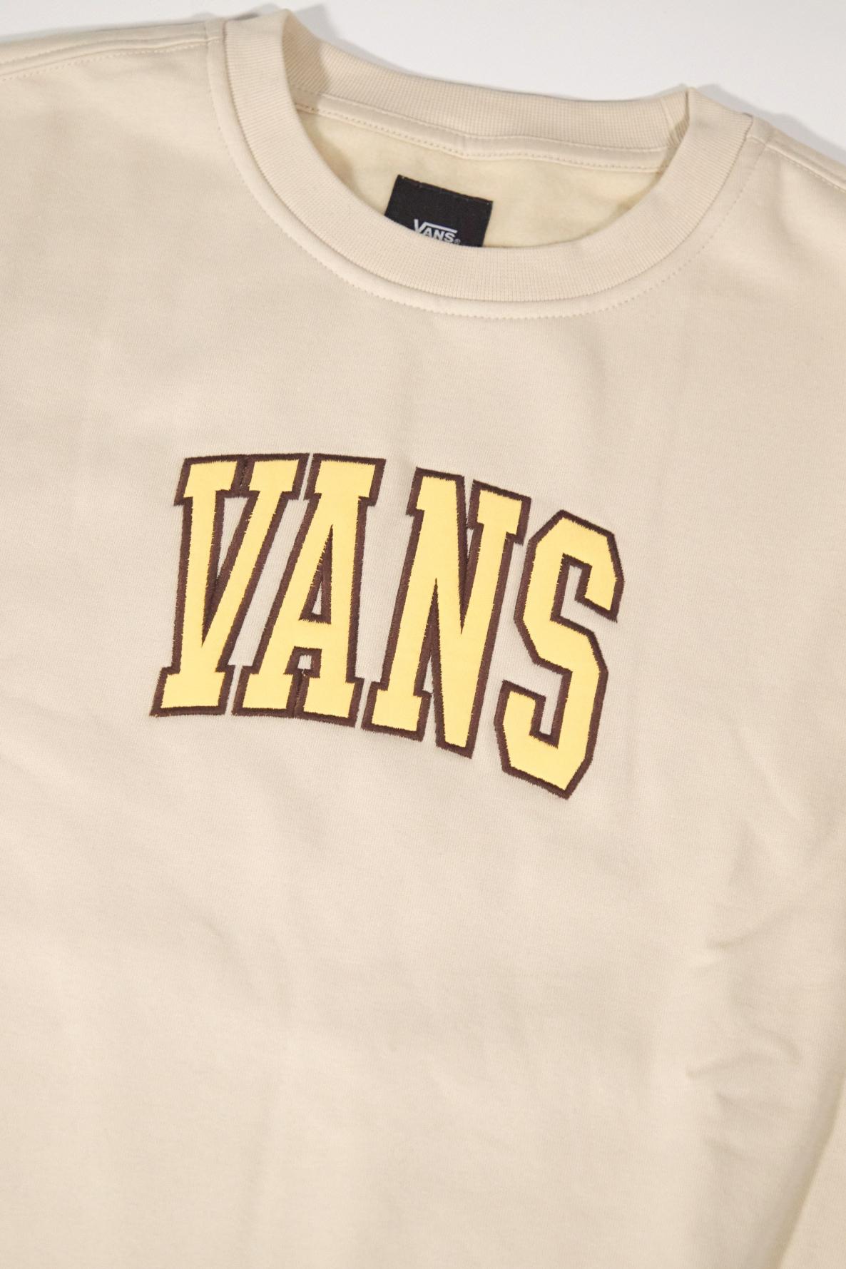 VANS BLOCKED CREW FLEECE en color BEIS  (2)