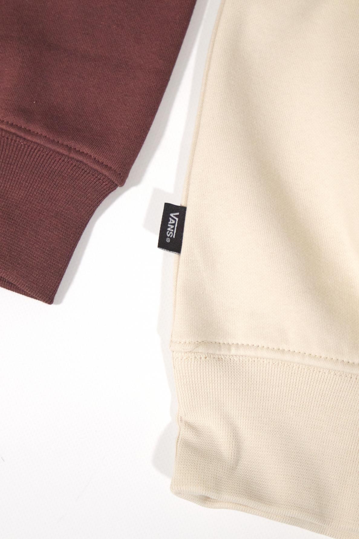 VANS BLOCKED CREW FLEECE en color BEIS  (4)