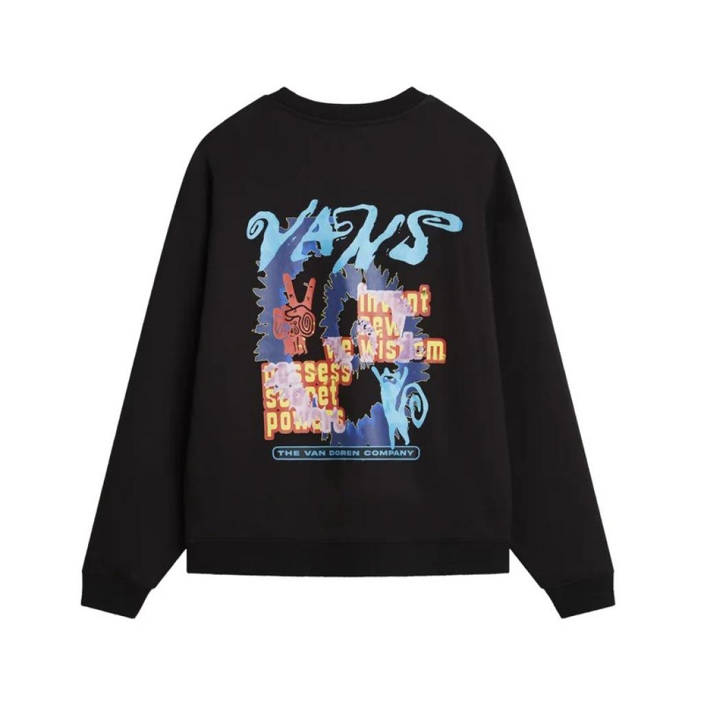 VANS HOL NEW VDC OS CREW FL en color NEGRO  (6)