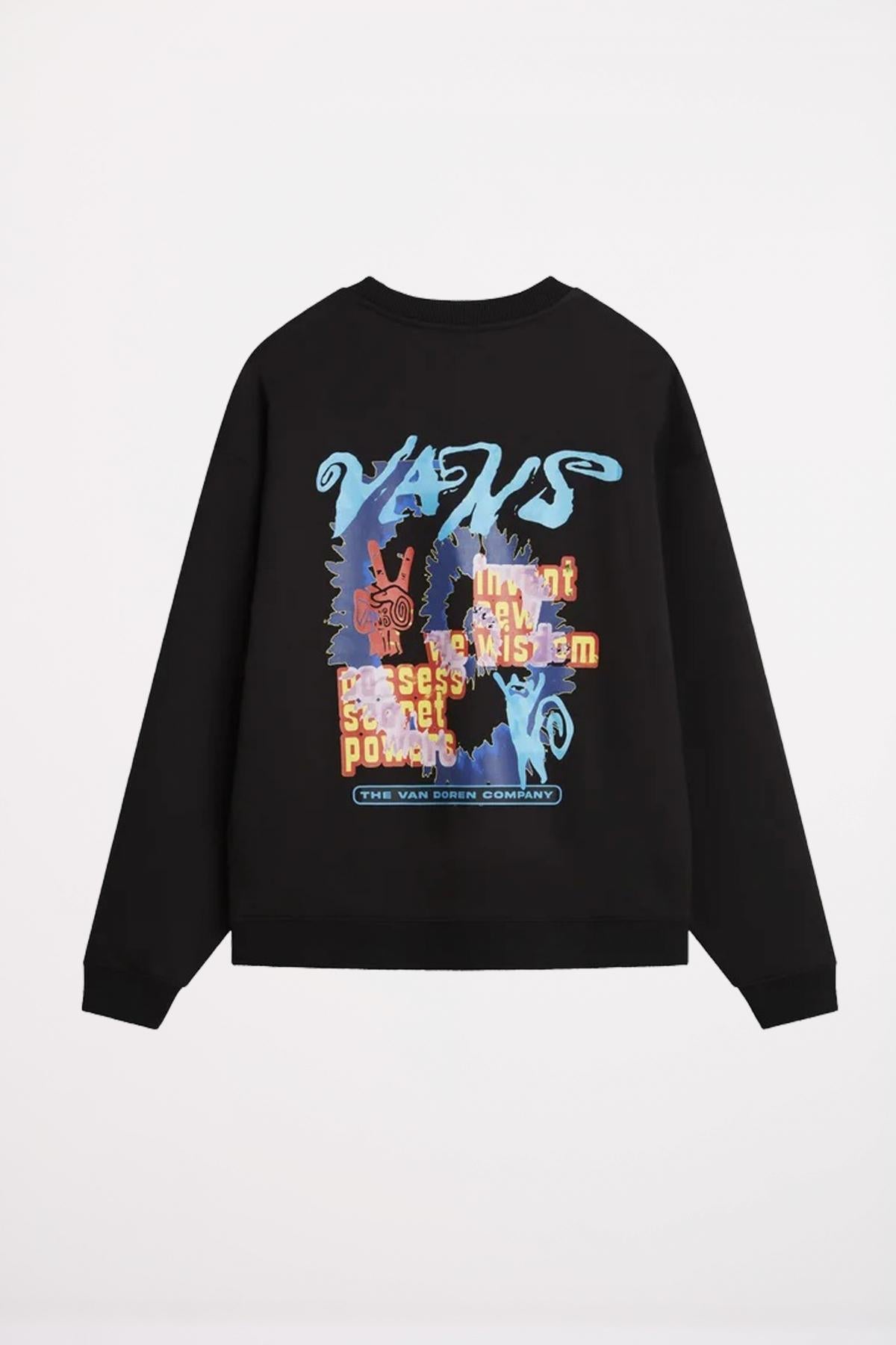 VANS HOL NEW VDC OS CREW FL en color NEGRO  (3)