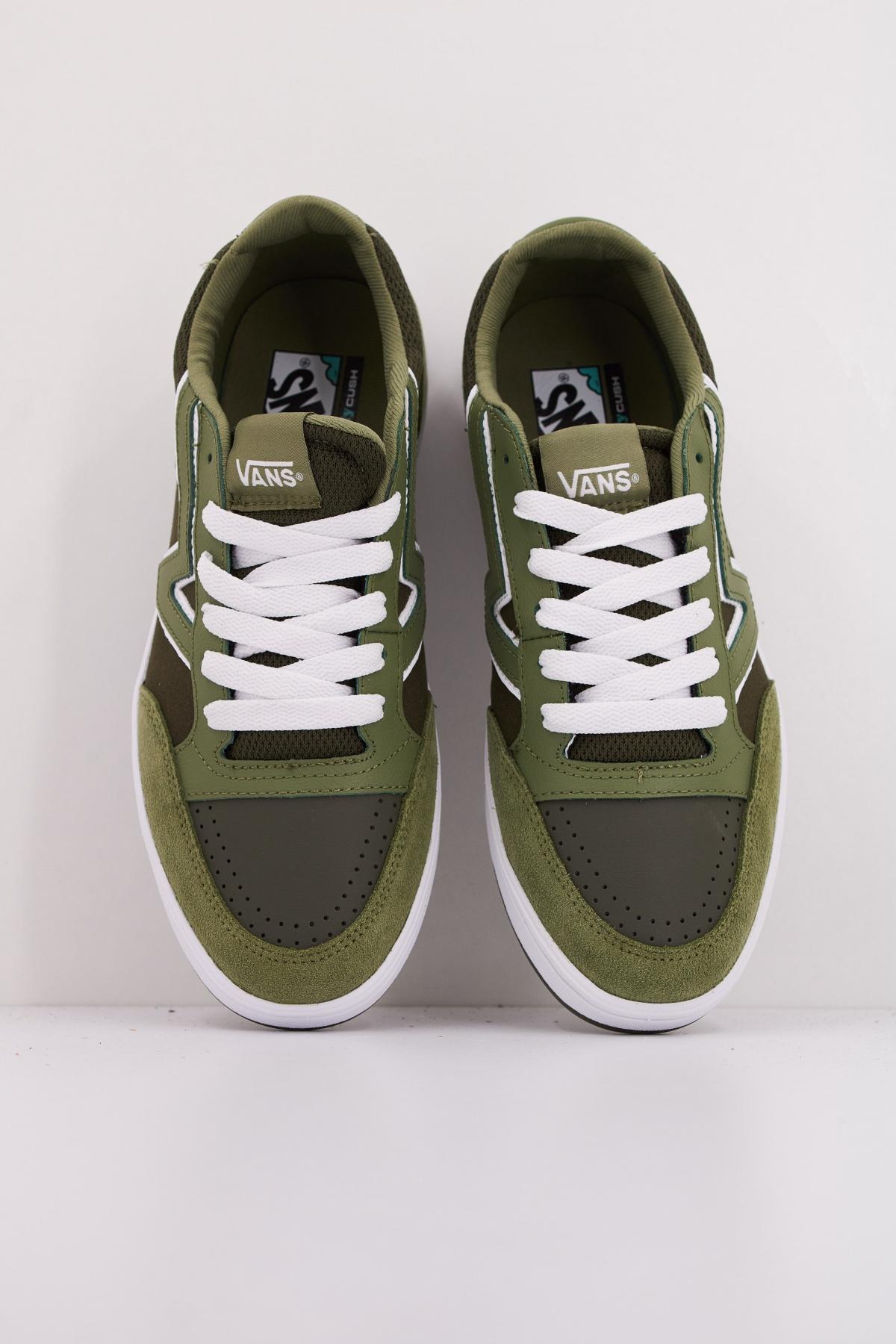 VANS LOWLAND CC NEW VARSITY en color VERDE  (3)