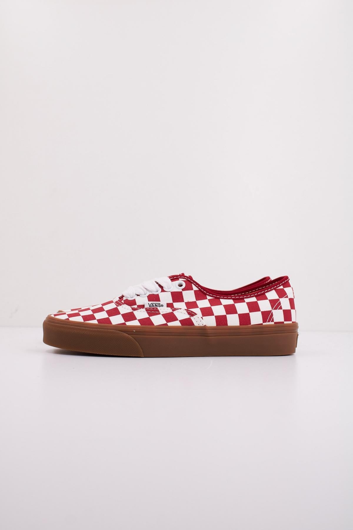 VANS AUTHENTIC FAT LACE CHE en color ROJO  (1)