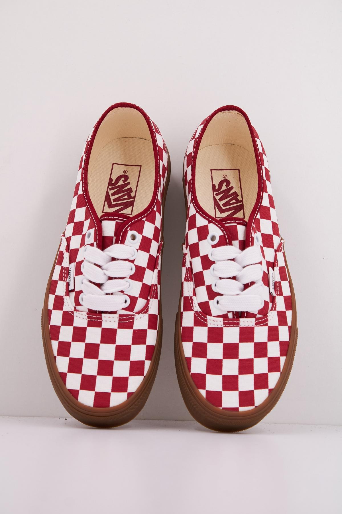 VANS AUTHENTIC FAT LACE CHE en color ROJO  (3)