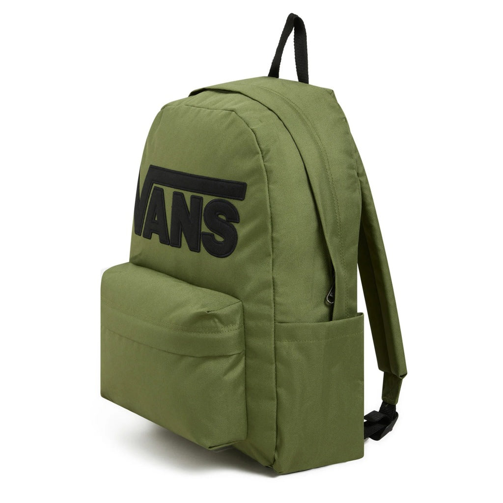 VANS OLD SKOOL DROP V BACKPACK en color VERDE  (2)